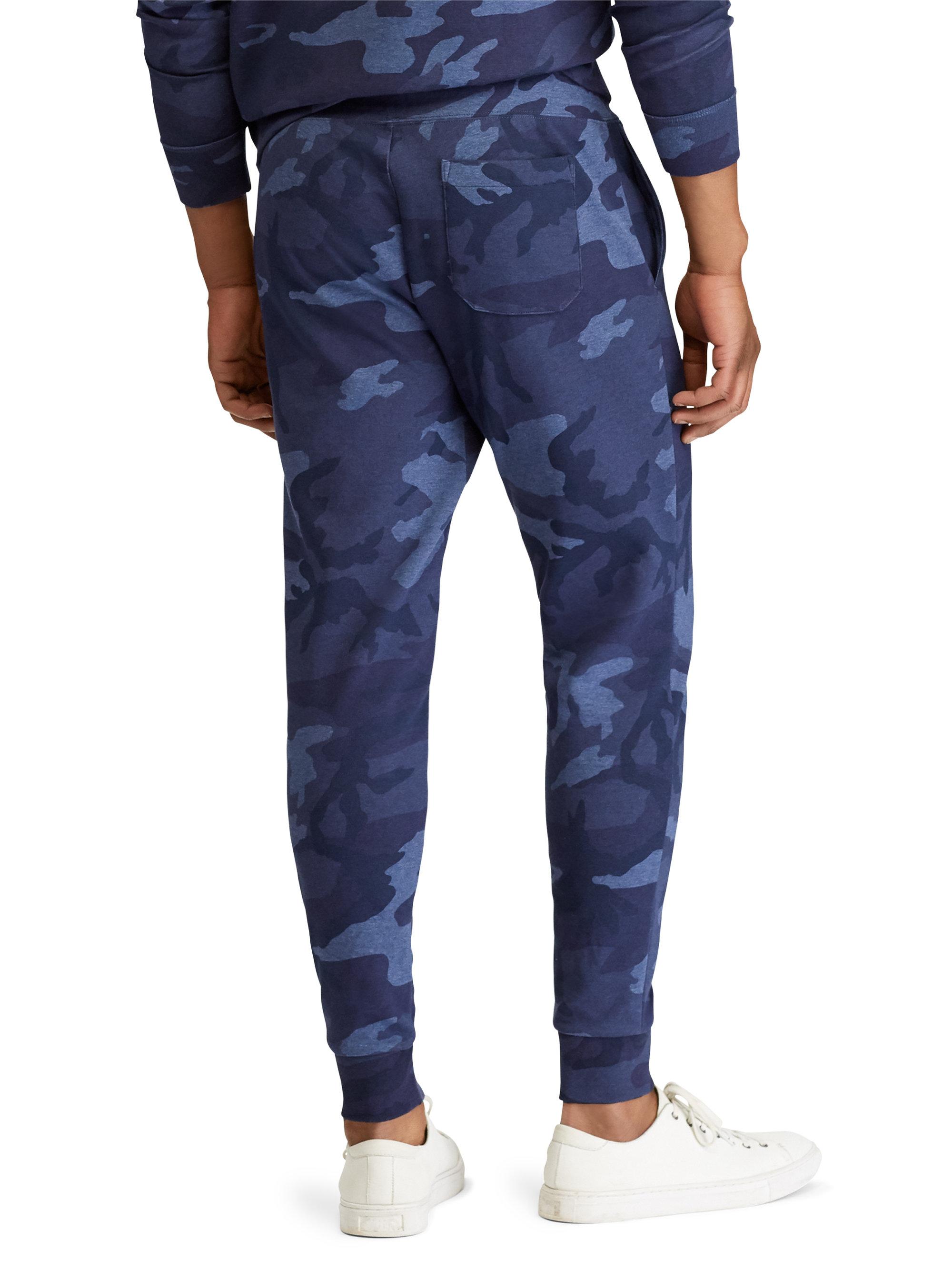 Polo Ralph Lauren Cotton Camo Double-knit Jogger Pants in Blue Camo (Blue)  for Men | Lyst