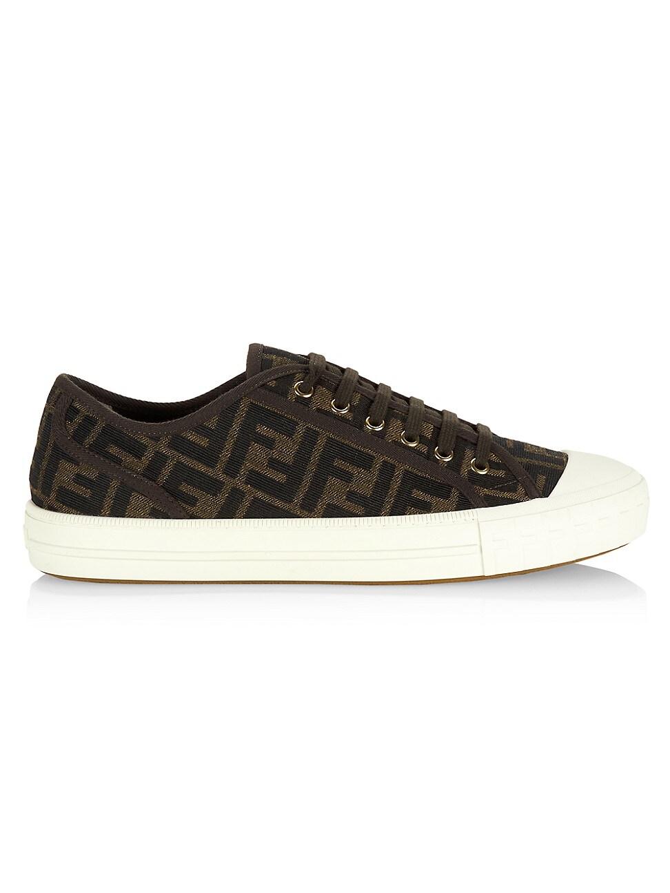 Fendi Synthetic Domino Low-top Sneakers for Men | Lyst