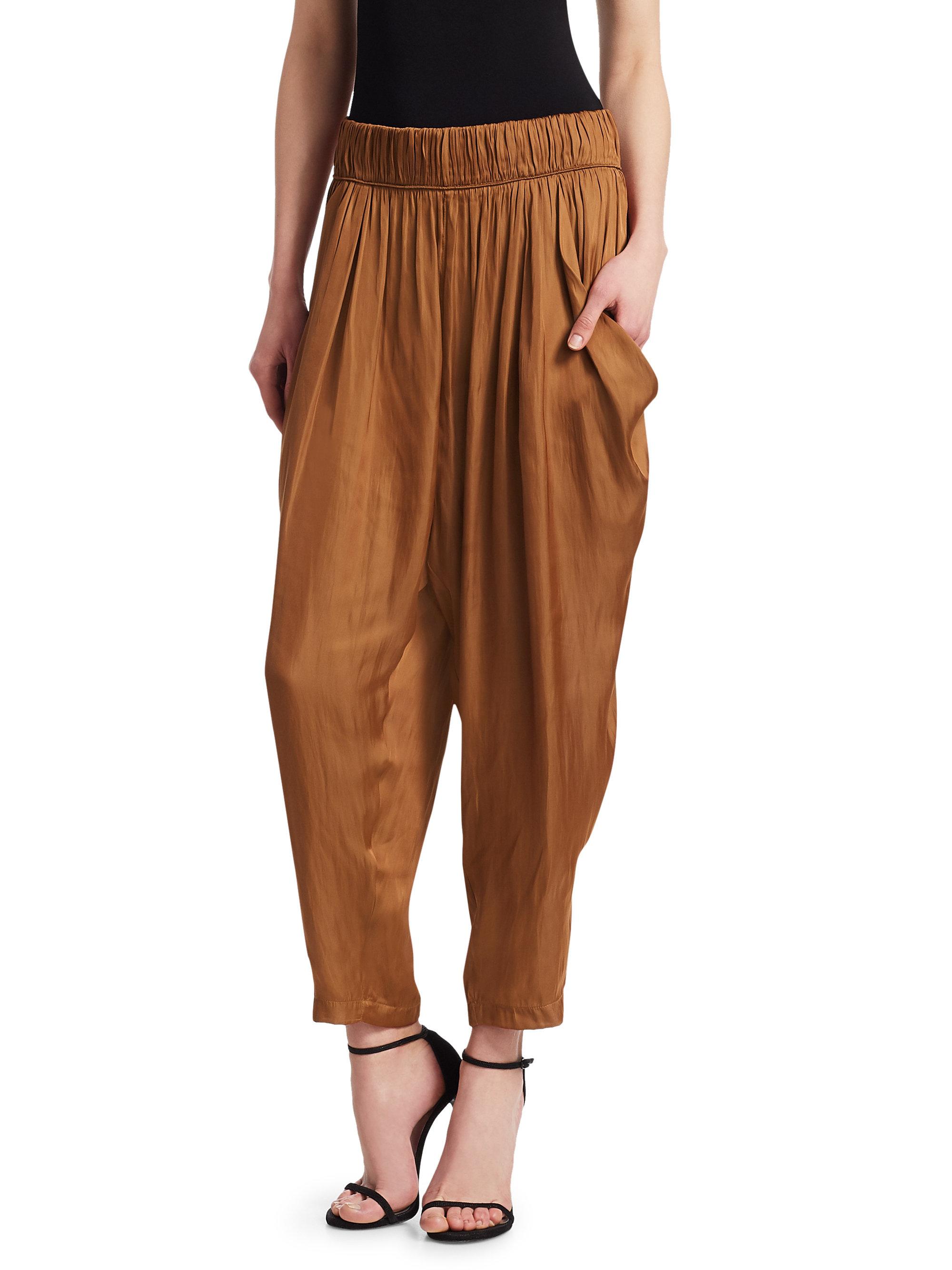 flowy linen pants