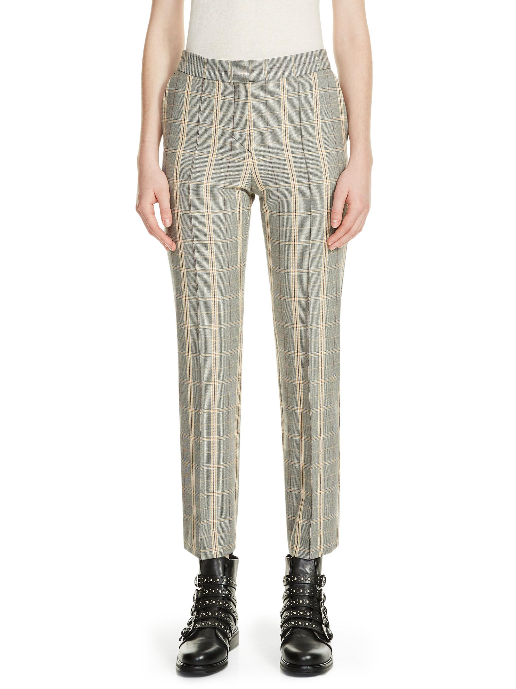 Maje plaid pants Clearance