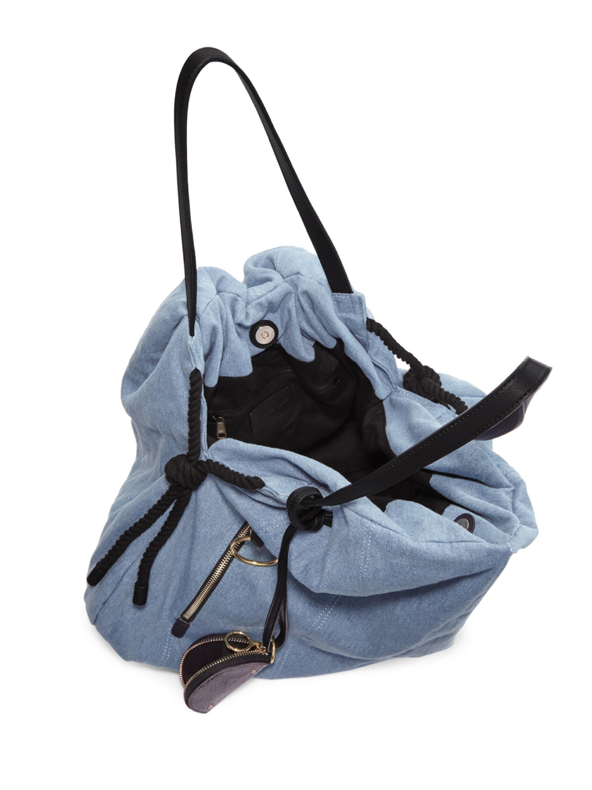see by chloe denim tote