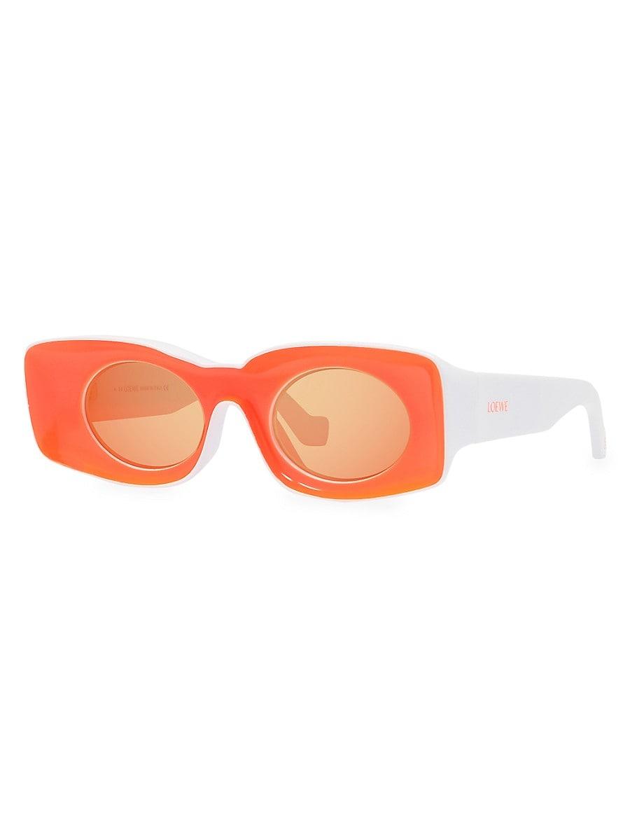 Loewe Paula Ibiza Original 49mm Square Sunglasses in Orange | Lyst