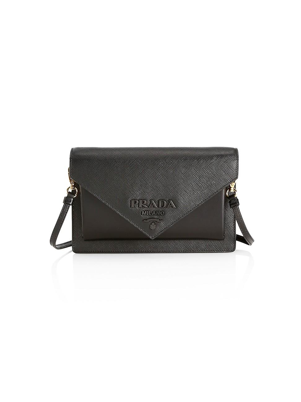 prada monochrome crossbody