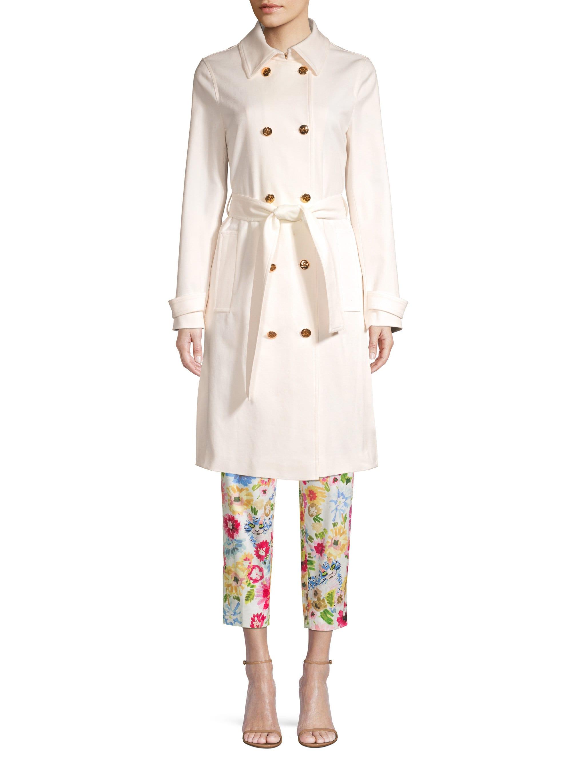 ESCADA Women's Meltoni Trench Coat - Natural - Lyst