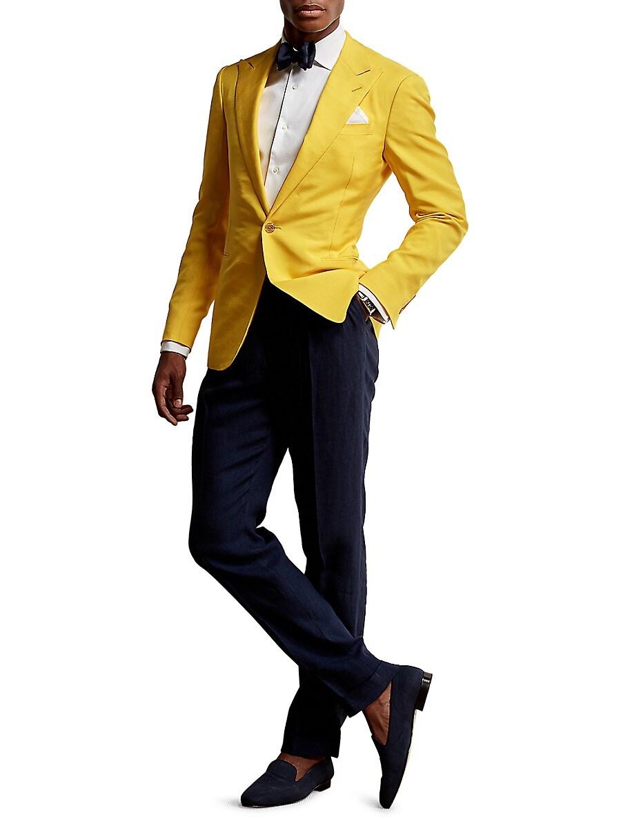 yellow dinner jacket