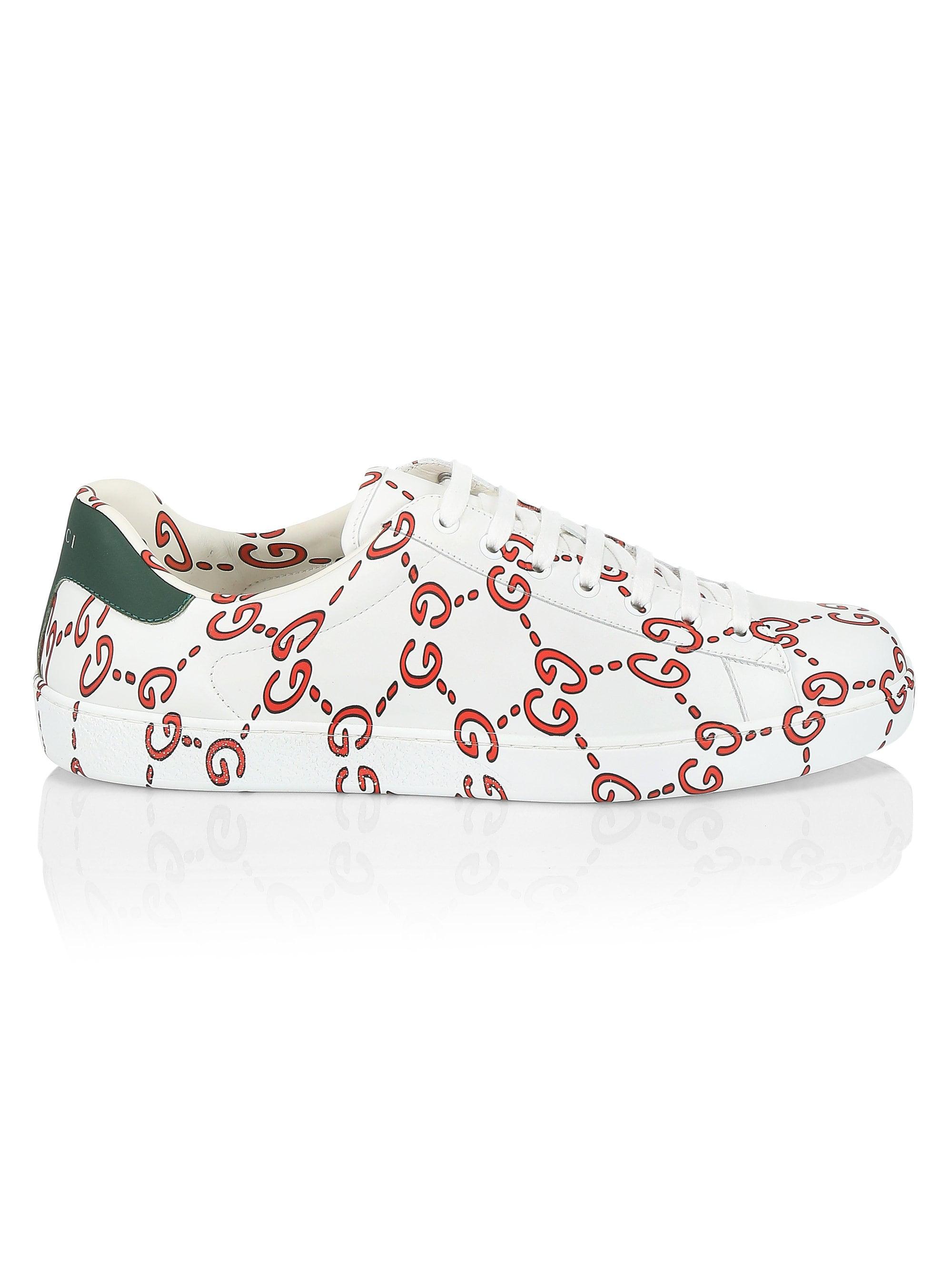 gucci shoes white sneakers