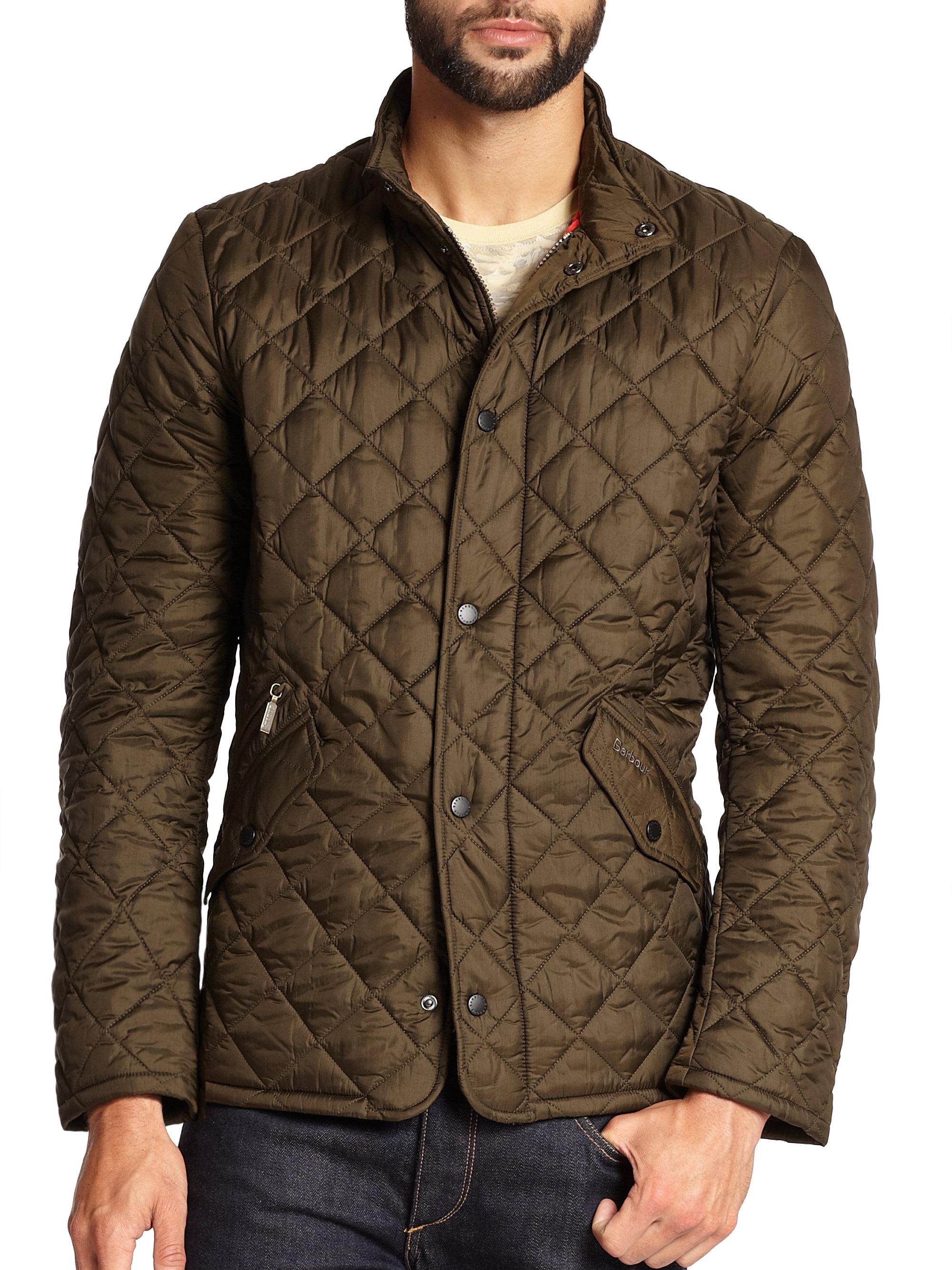 Lyst - Barbour Flyweight Quilted Jacket in Green for Men