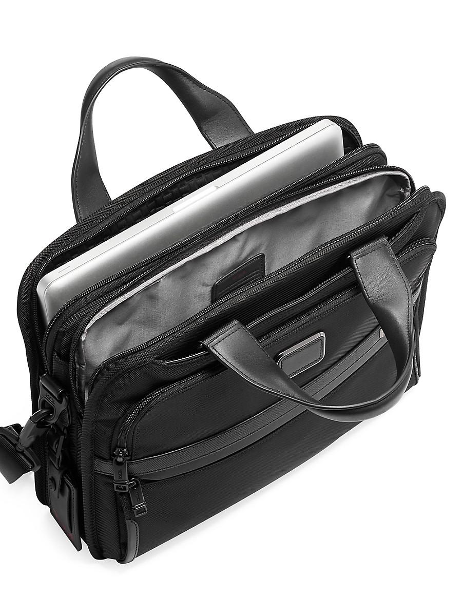 tumi alpha 3 triple compartment brief