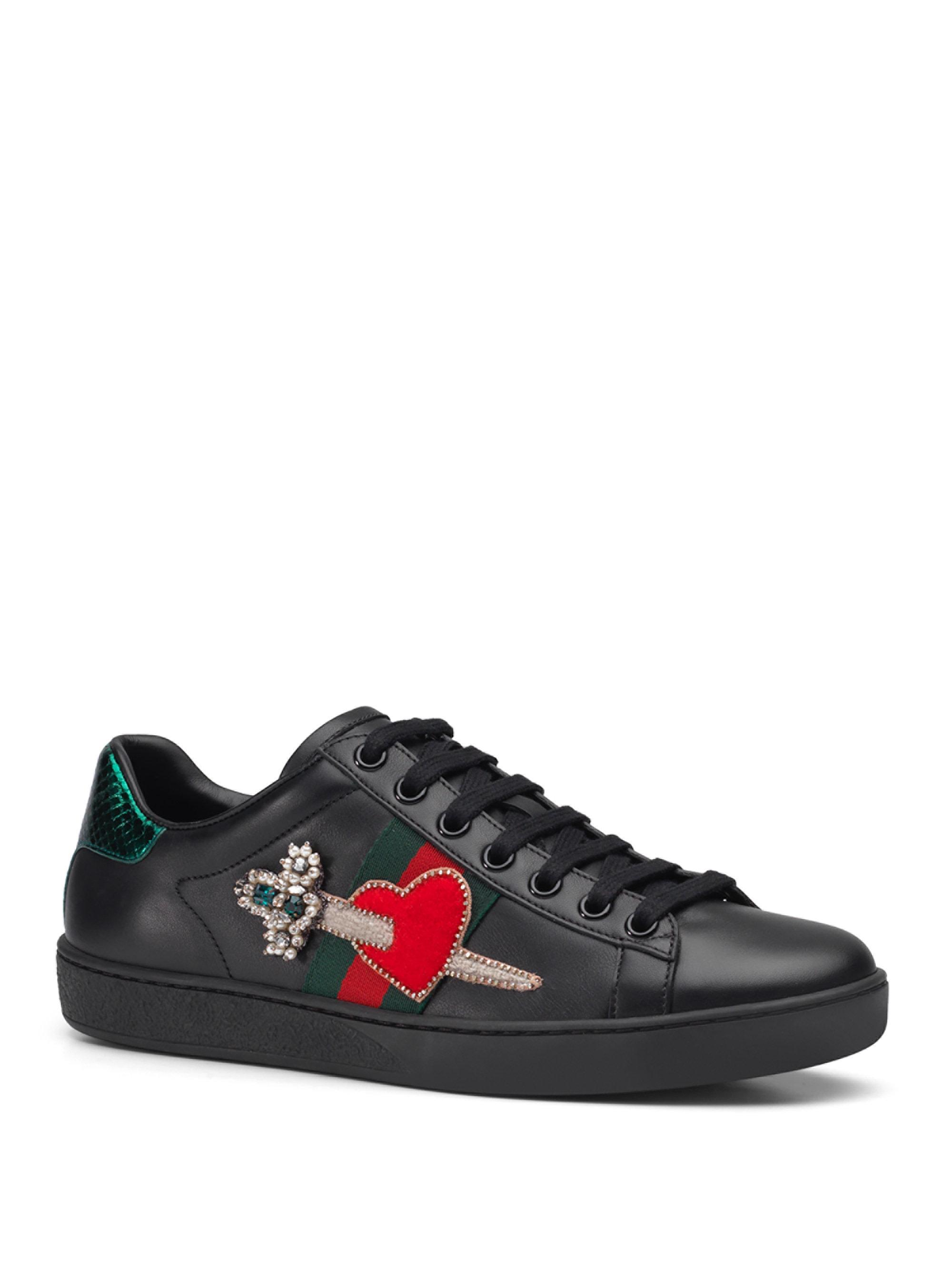 gucci heart shoes