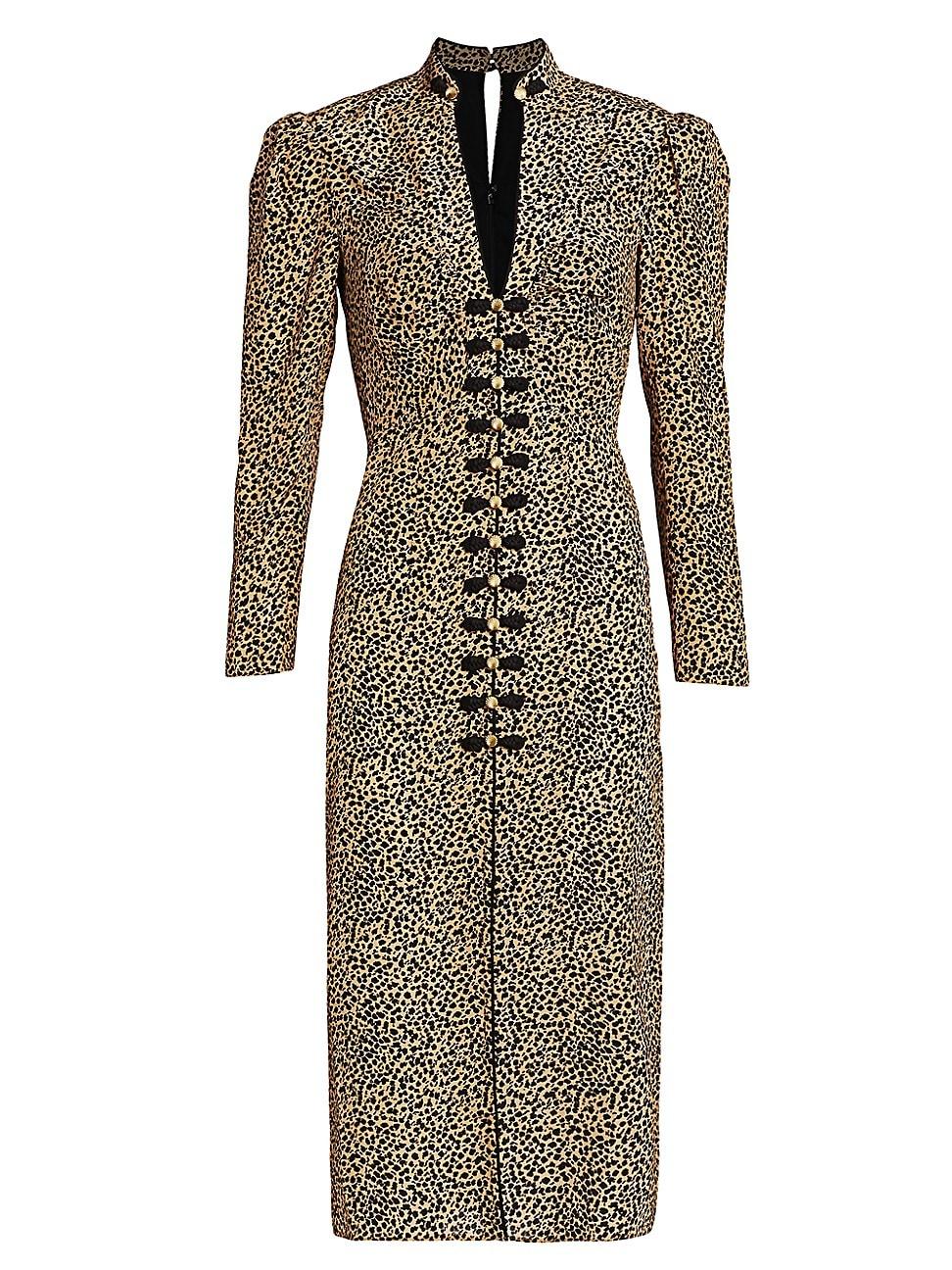 flats animal print andrea