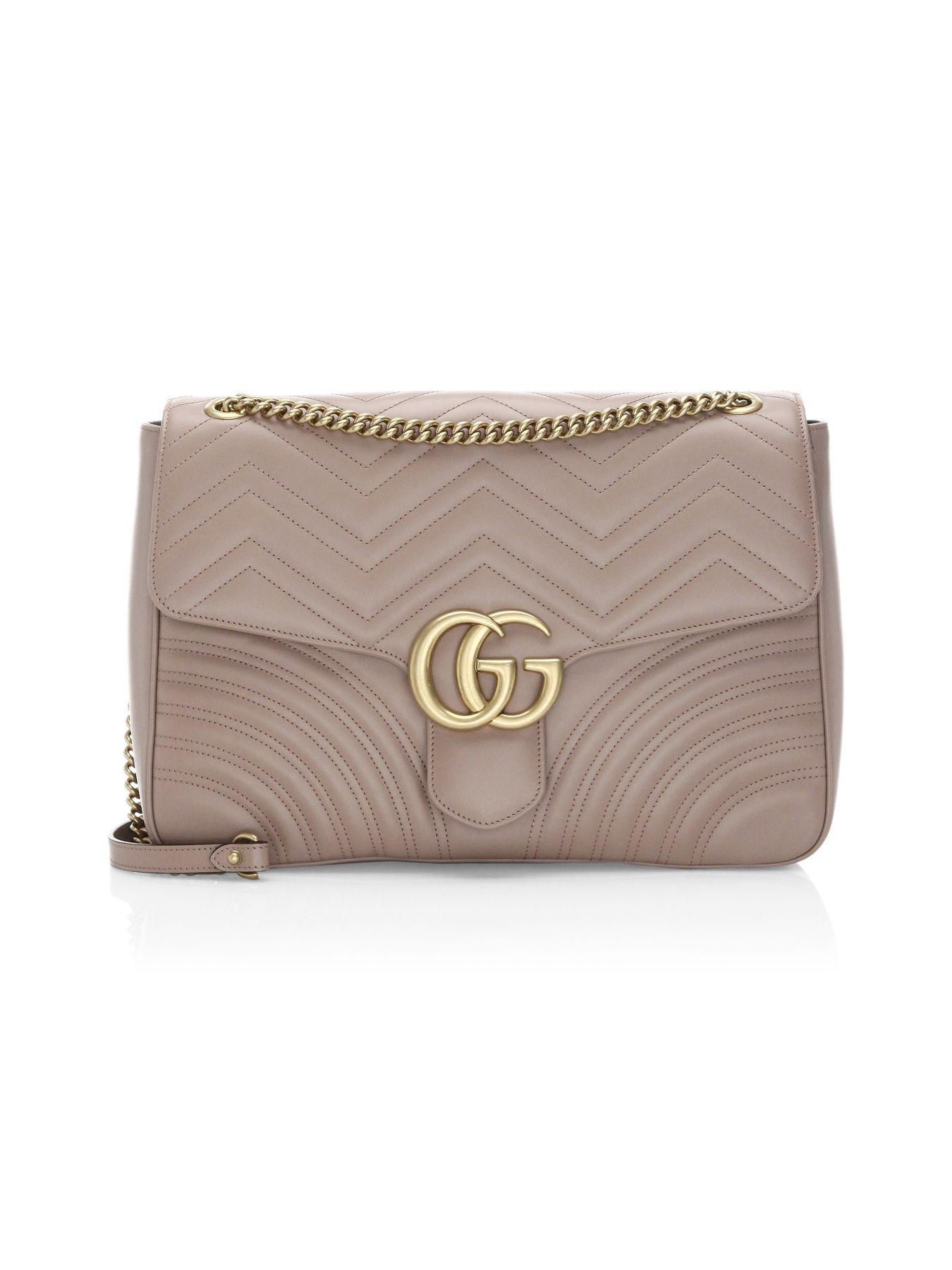 gg marmont large chevron quilted leather shoulder bag