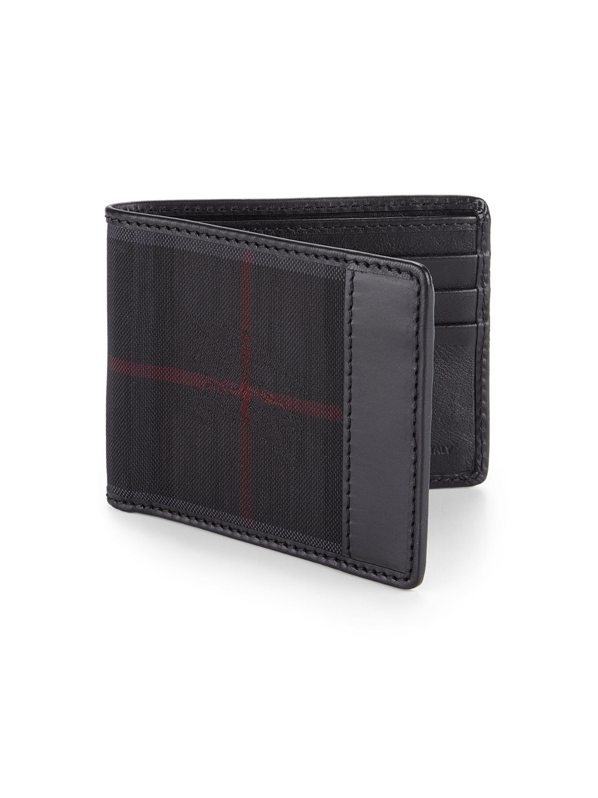 Burberry Horseferry Hipfold Wallet in Black for Men Lyst