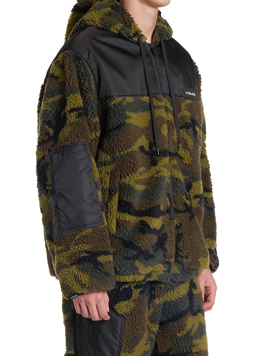 versace camo jacket