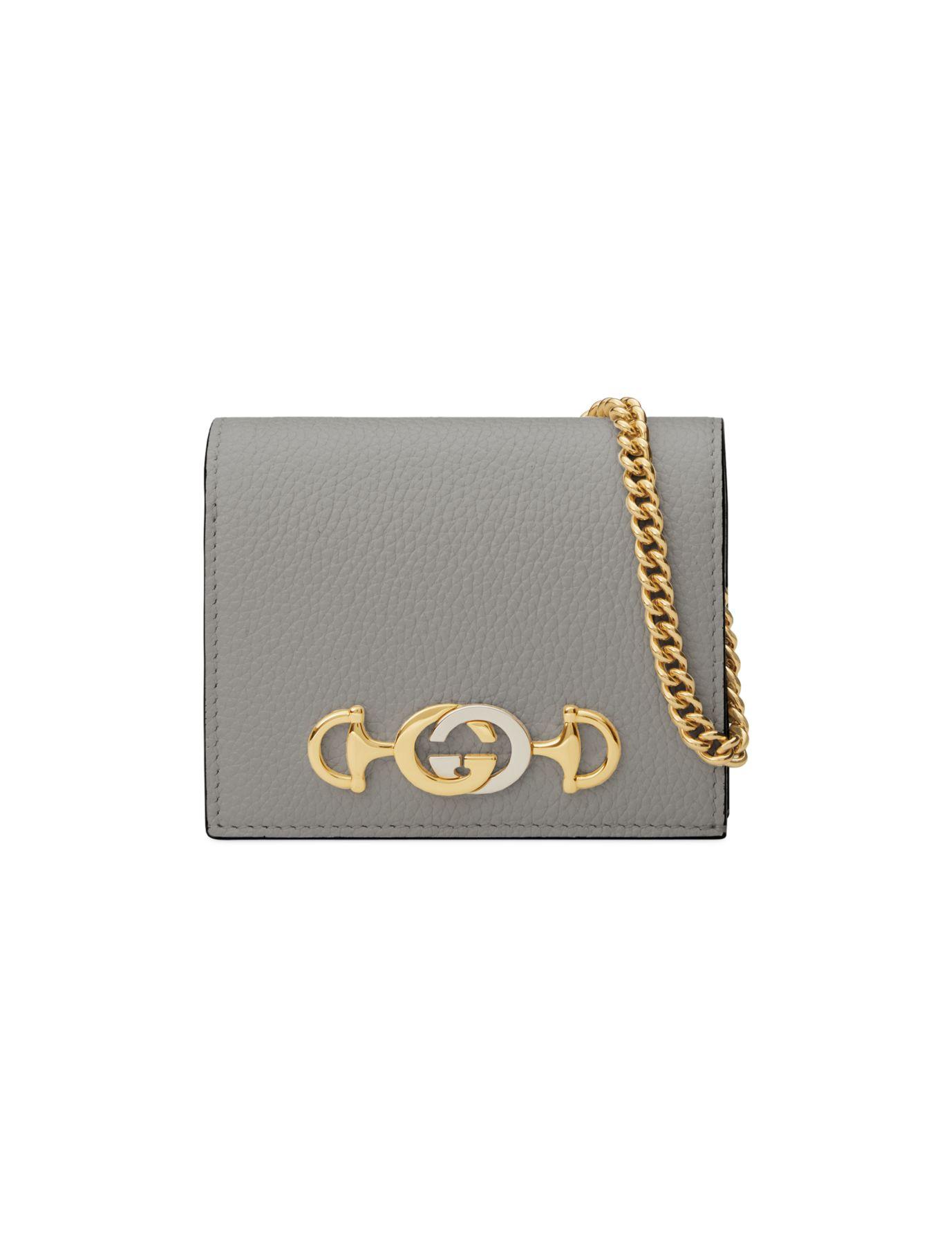zumi 655 leather wallet on a chain