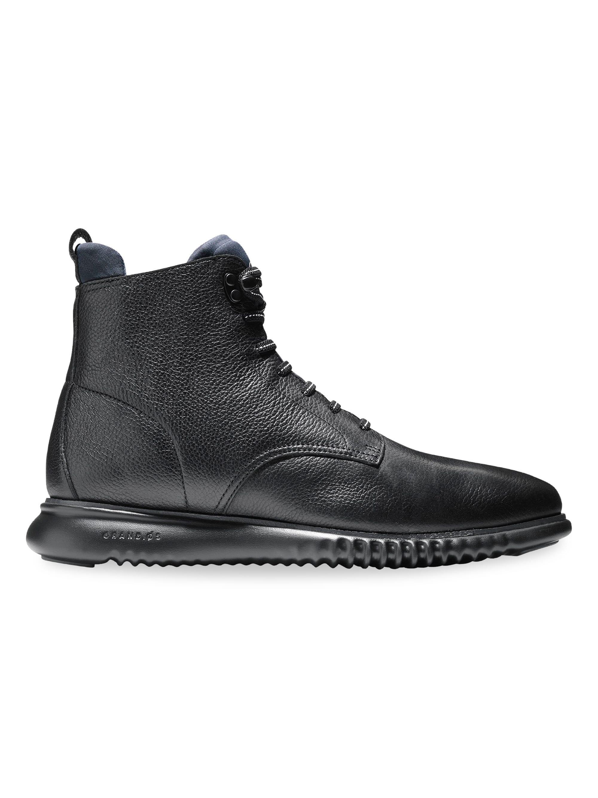 Cole Haan 2.zerogrand City Leather Boots in Black for Men Cole Haan 2.zerogrand City Leather Boots in Black for Men