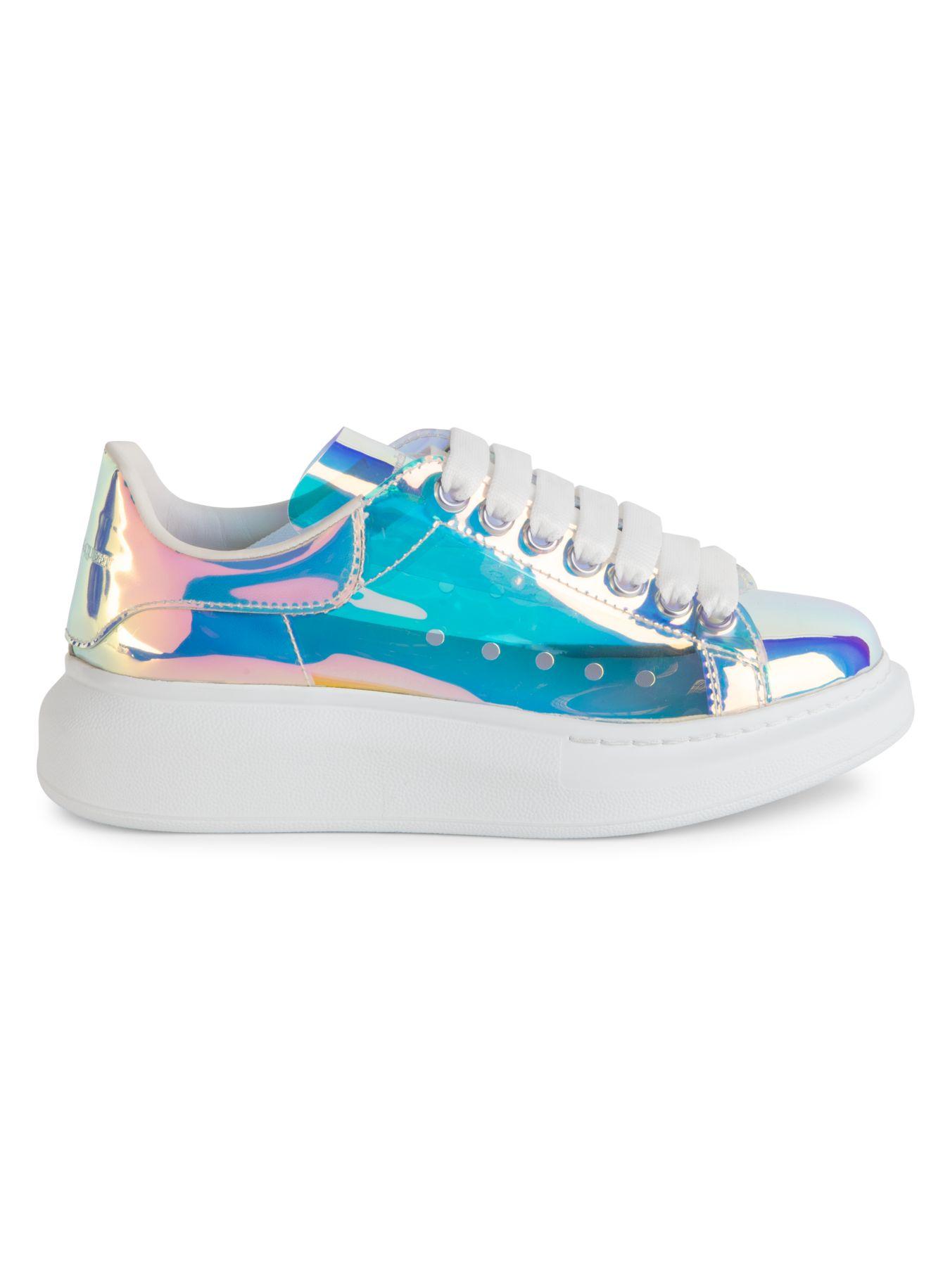 alexander mcqueen shoes holographic