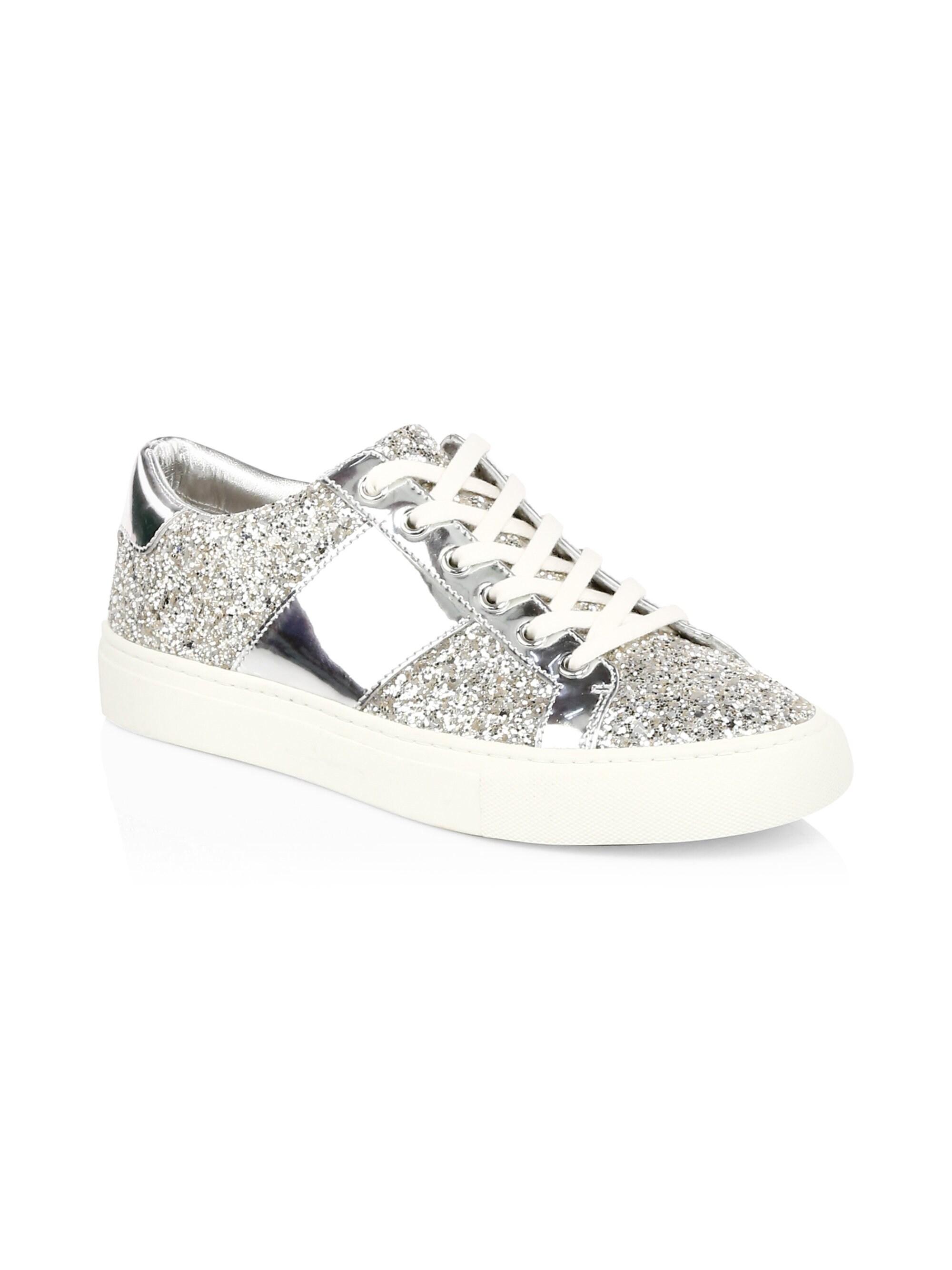 tory burch carter glitter sneaker