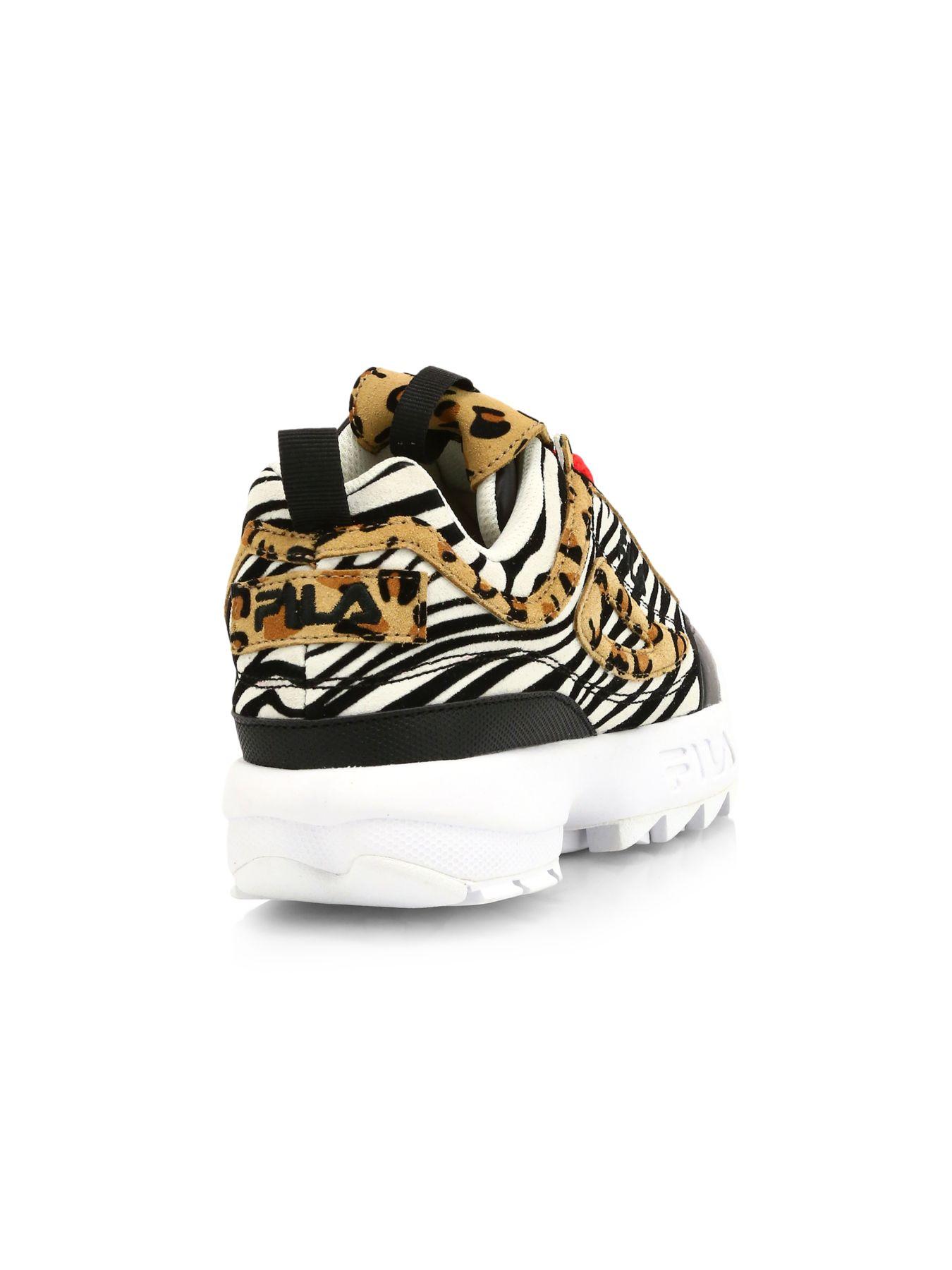 fila leopard sneakers