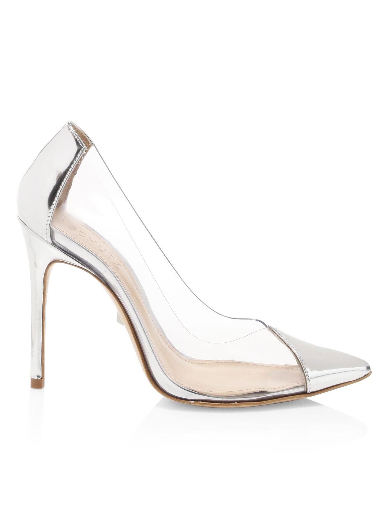 Schutz Cendi Transparent Pointed Toe 