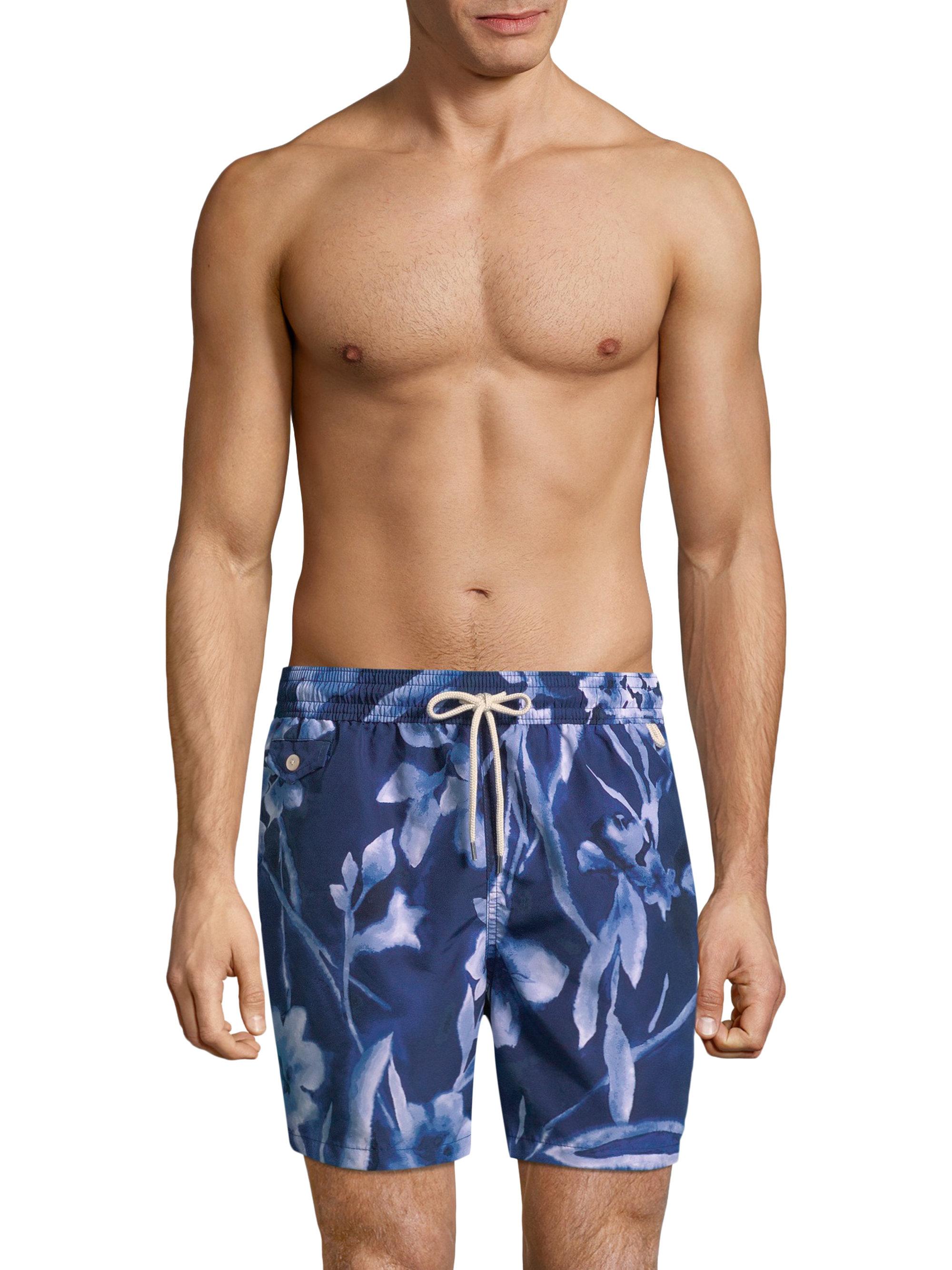 mens ralph lauren swim shorts