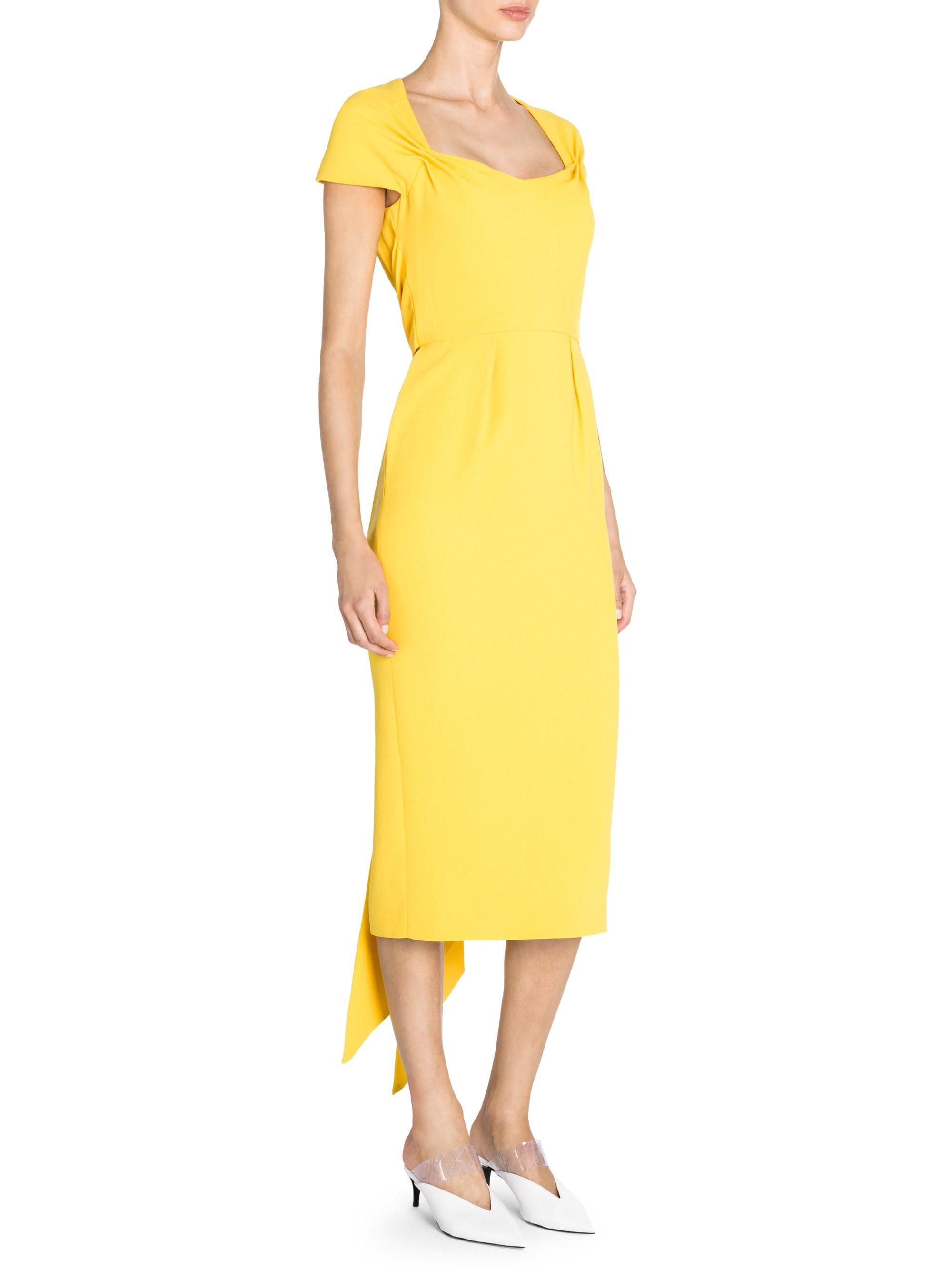 Yellow stella mccartney dress Clearance