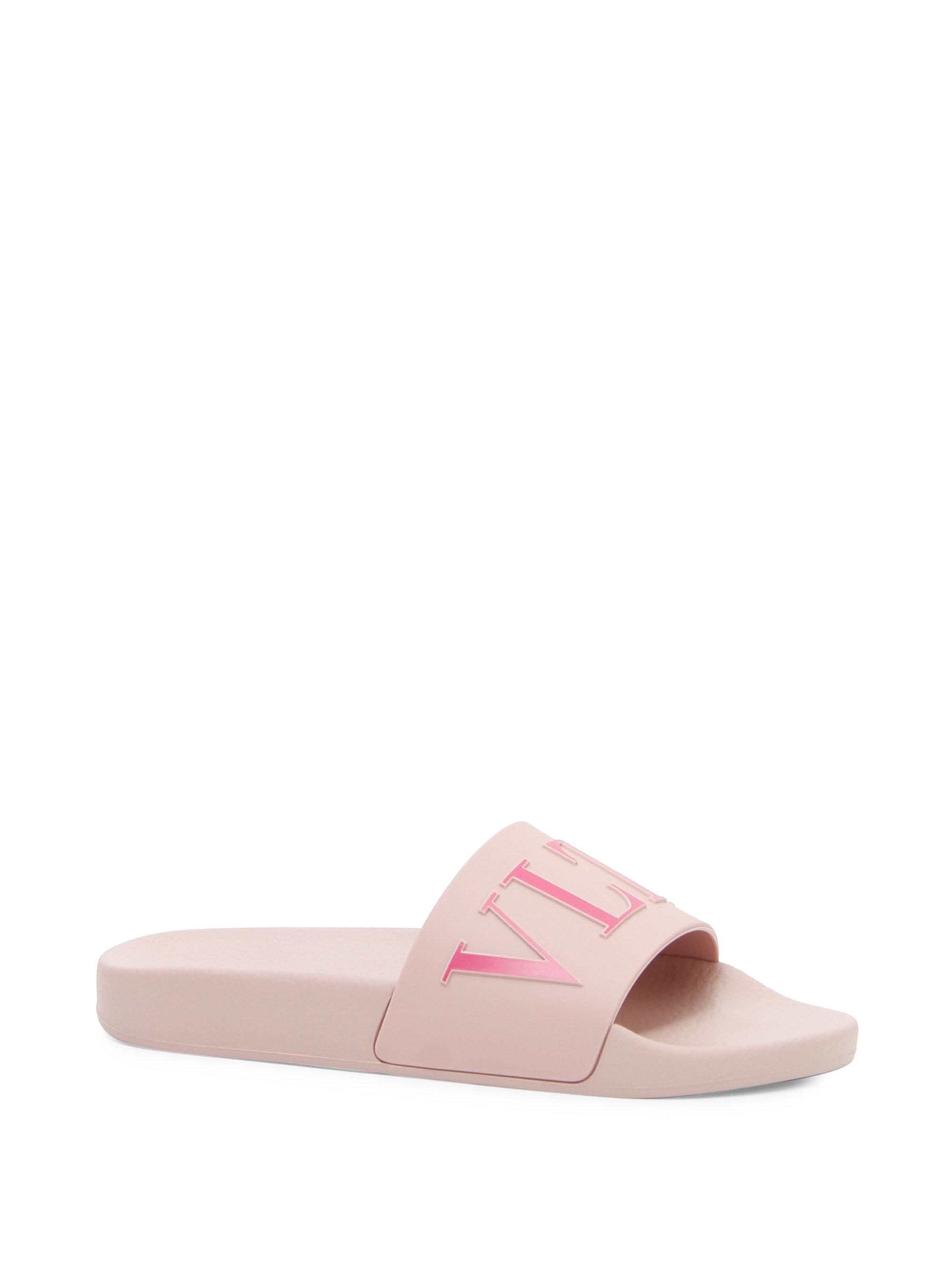 Pink valentino sliders Clearance