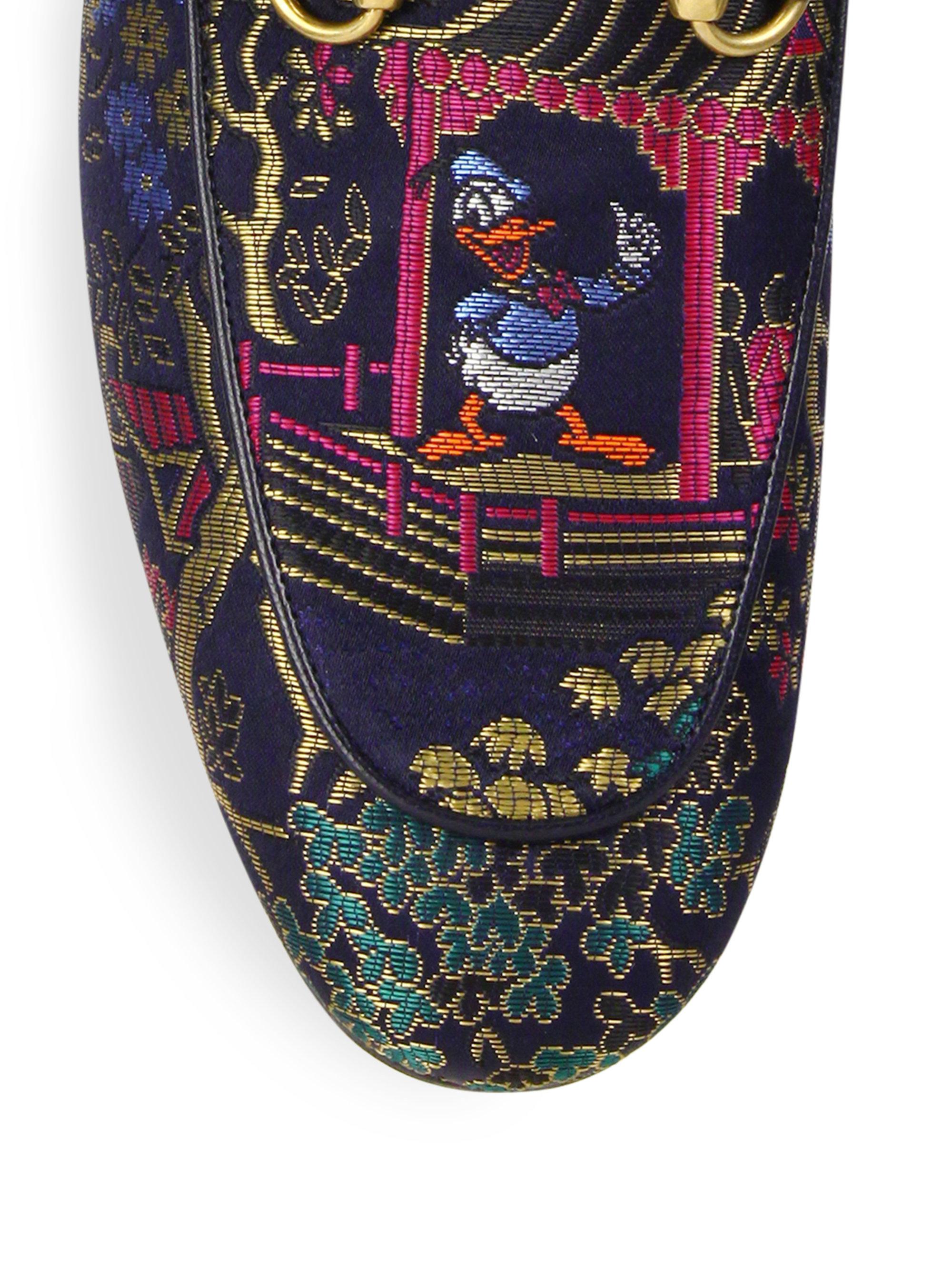 donald duck gucci slides