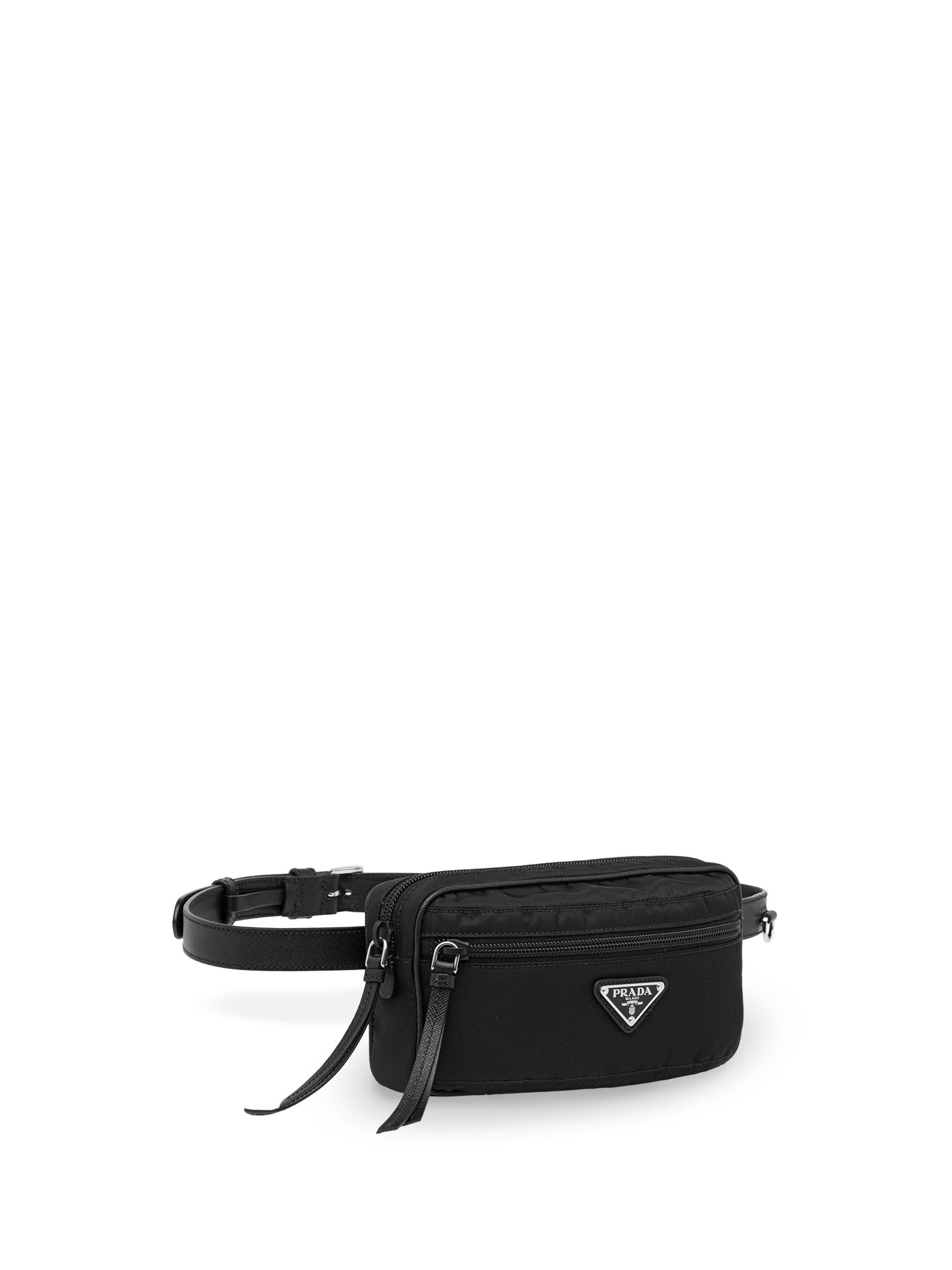 Prada Synthetic Nylon Belt Bag in Nero (Black) | Lyst