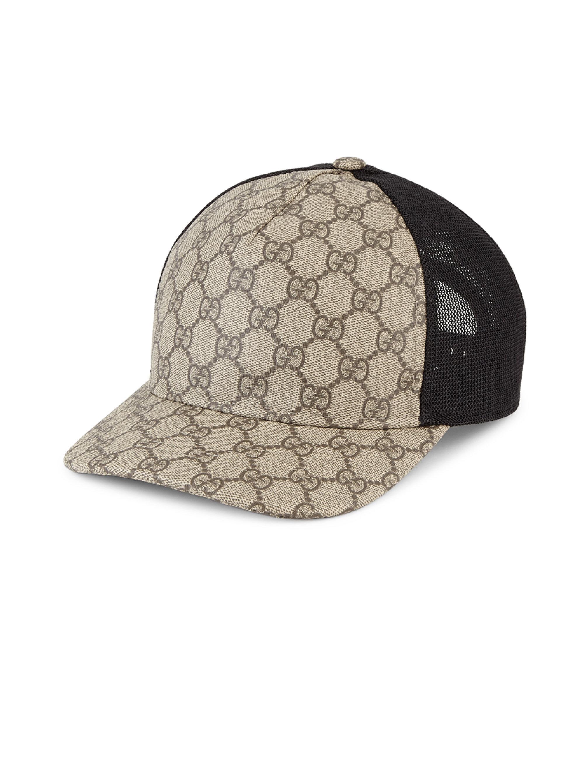 Gucci Gg Supreme Canvas Baseball Cap for Men Lyst