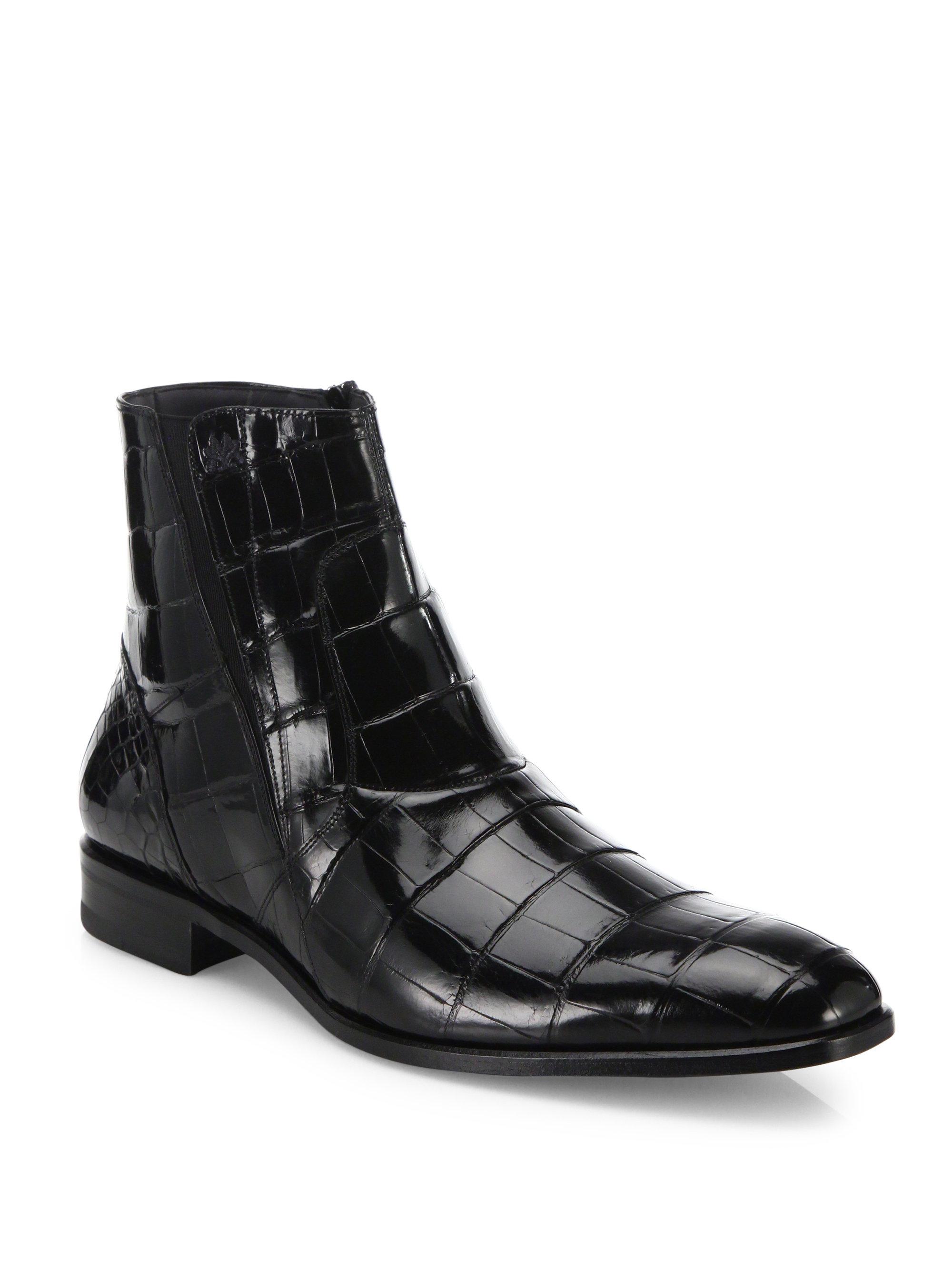 mezlan alligator boots