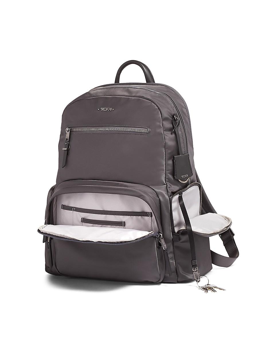 tumi carson backpack black