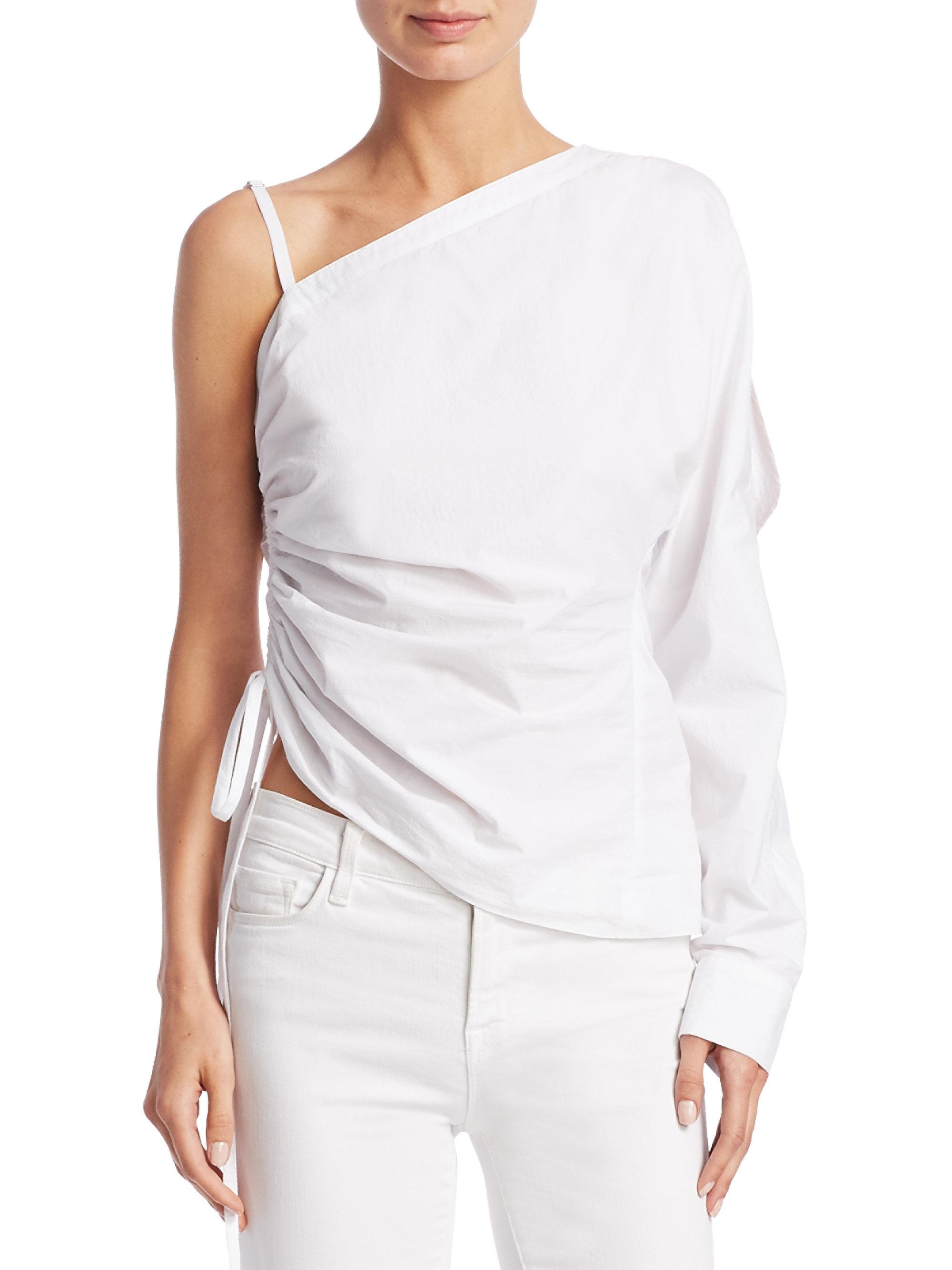 alexander wang ruched top