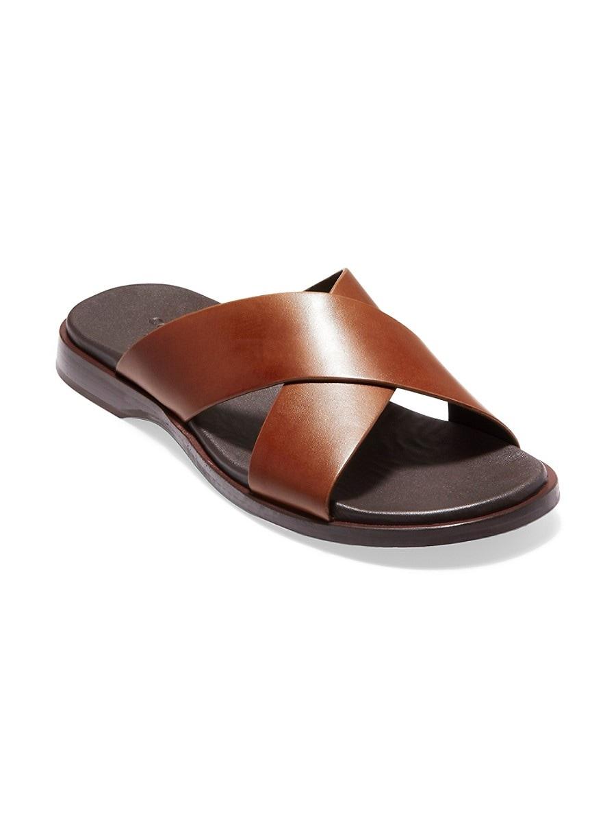 cole haan goldwyn 2.0 leather sandal