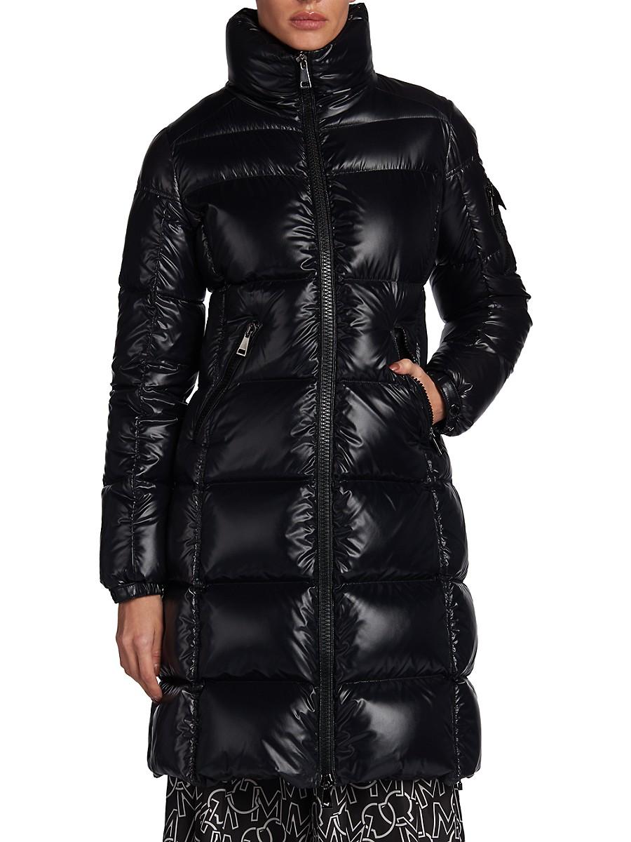 moyadons shiny quilted jacket