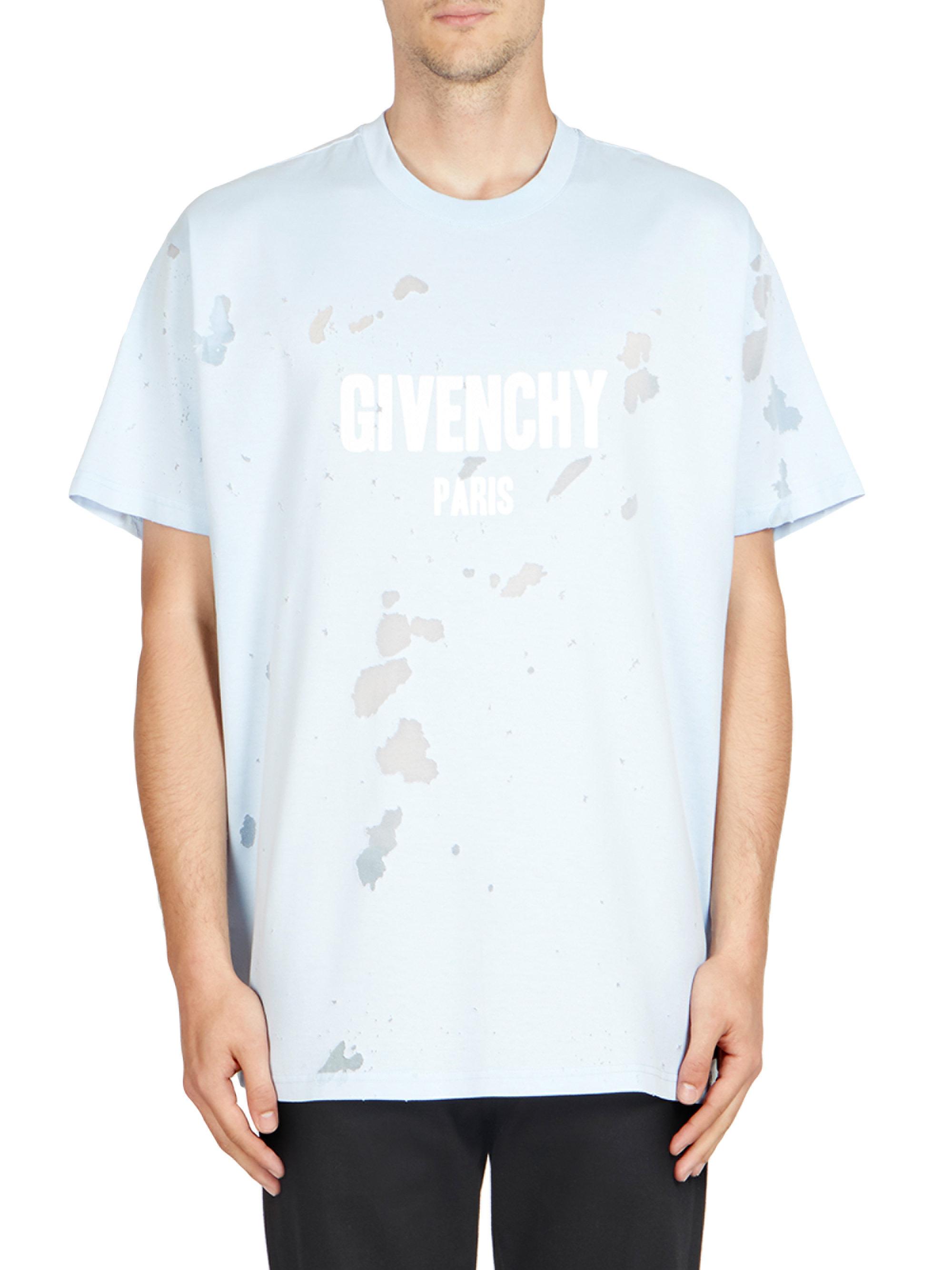 givenchy blue tee