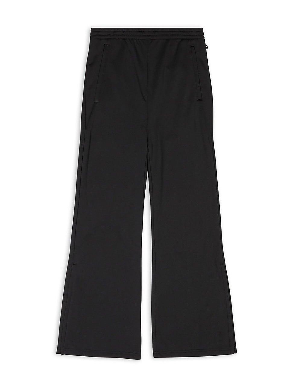 Balenciaga Long Tracksuit Pants in Black | Lyst