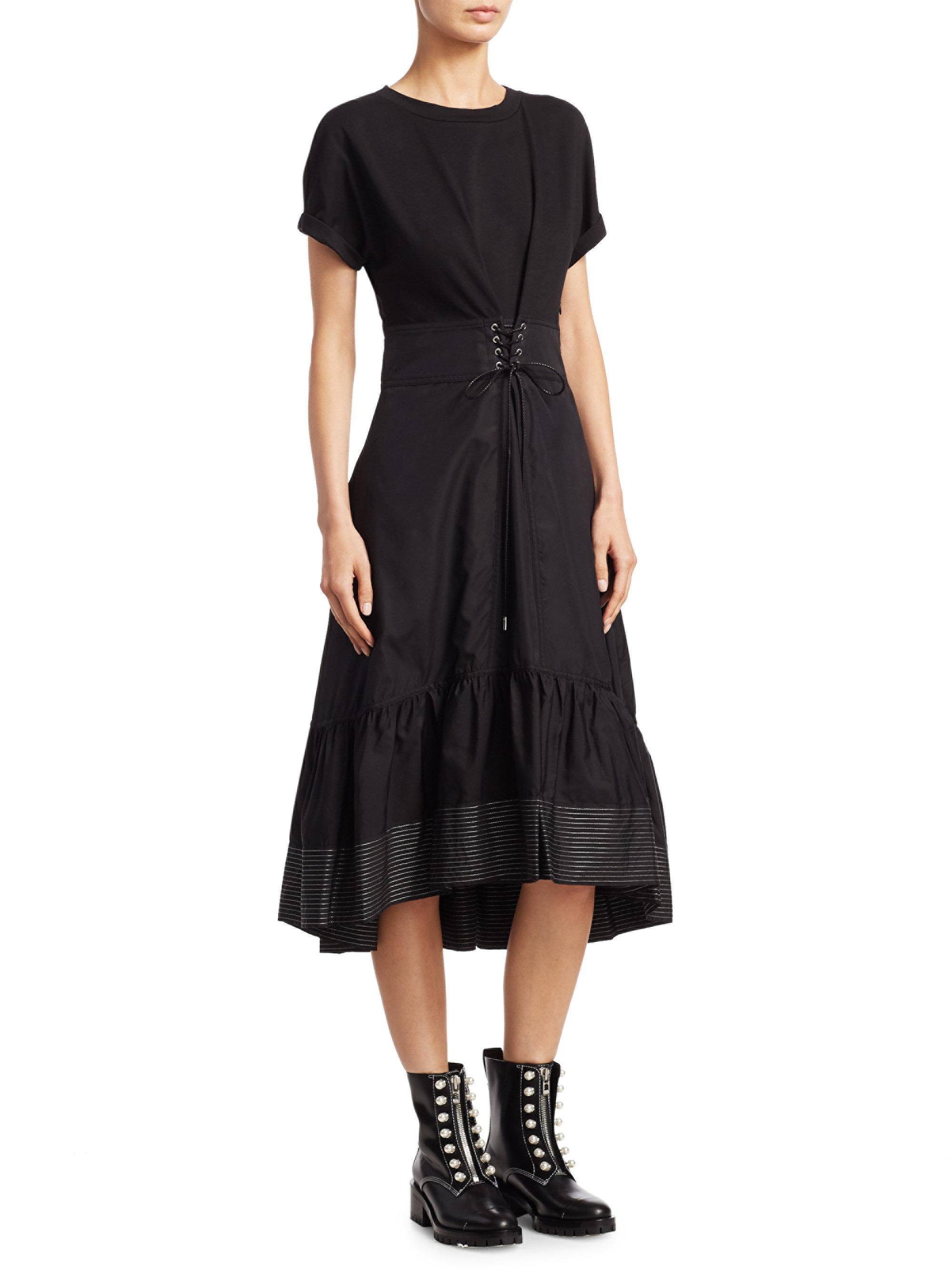 corset waist dress