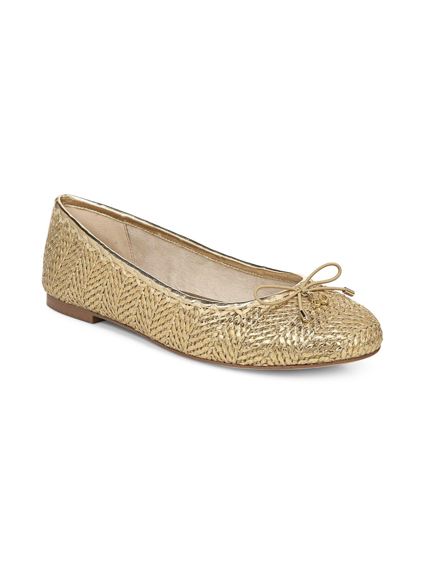 sam edelman falcon raffia ballet flats