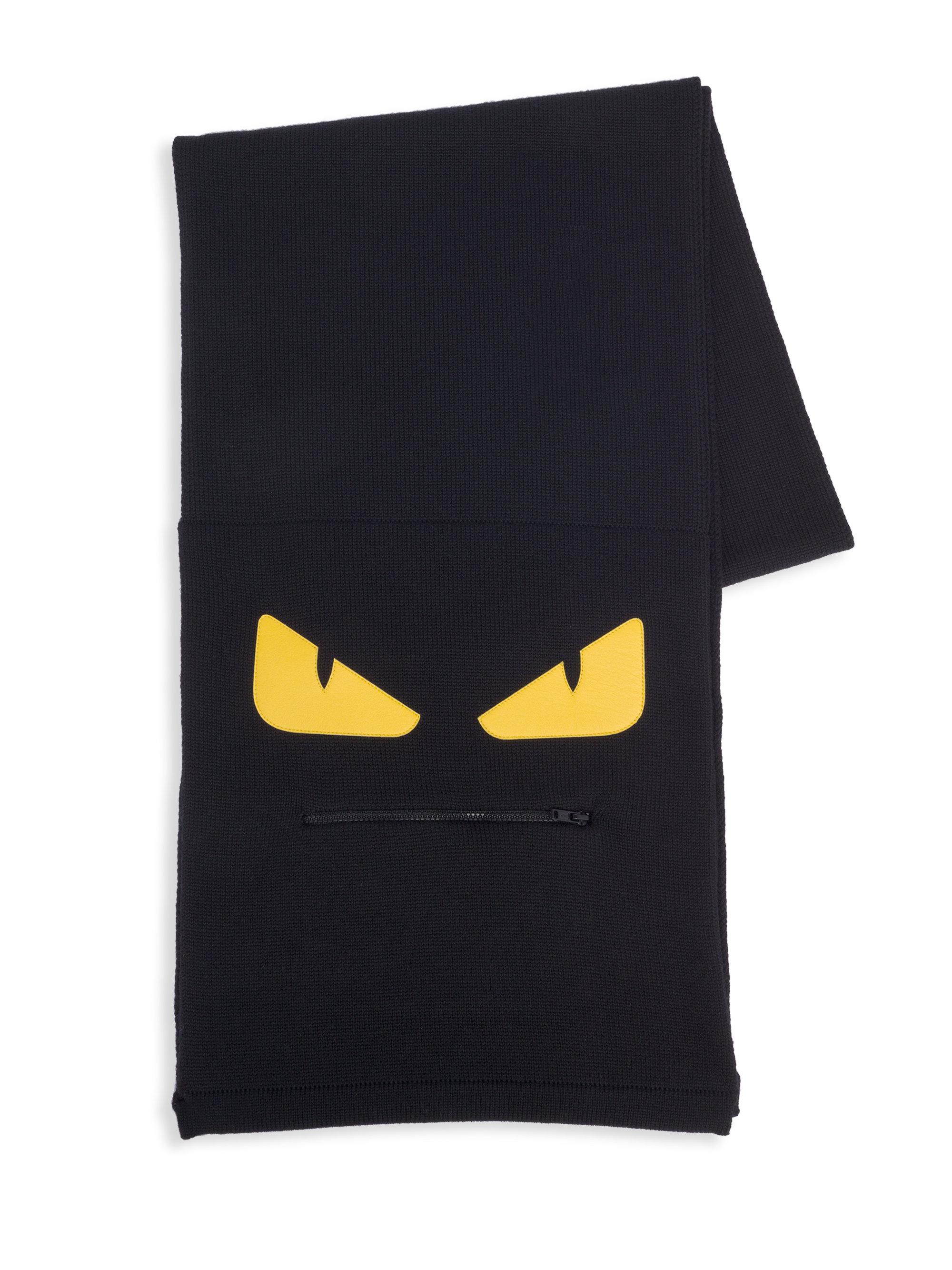 fendi monster scarf