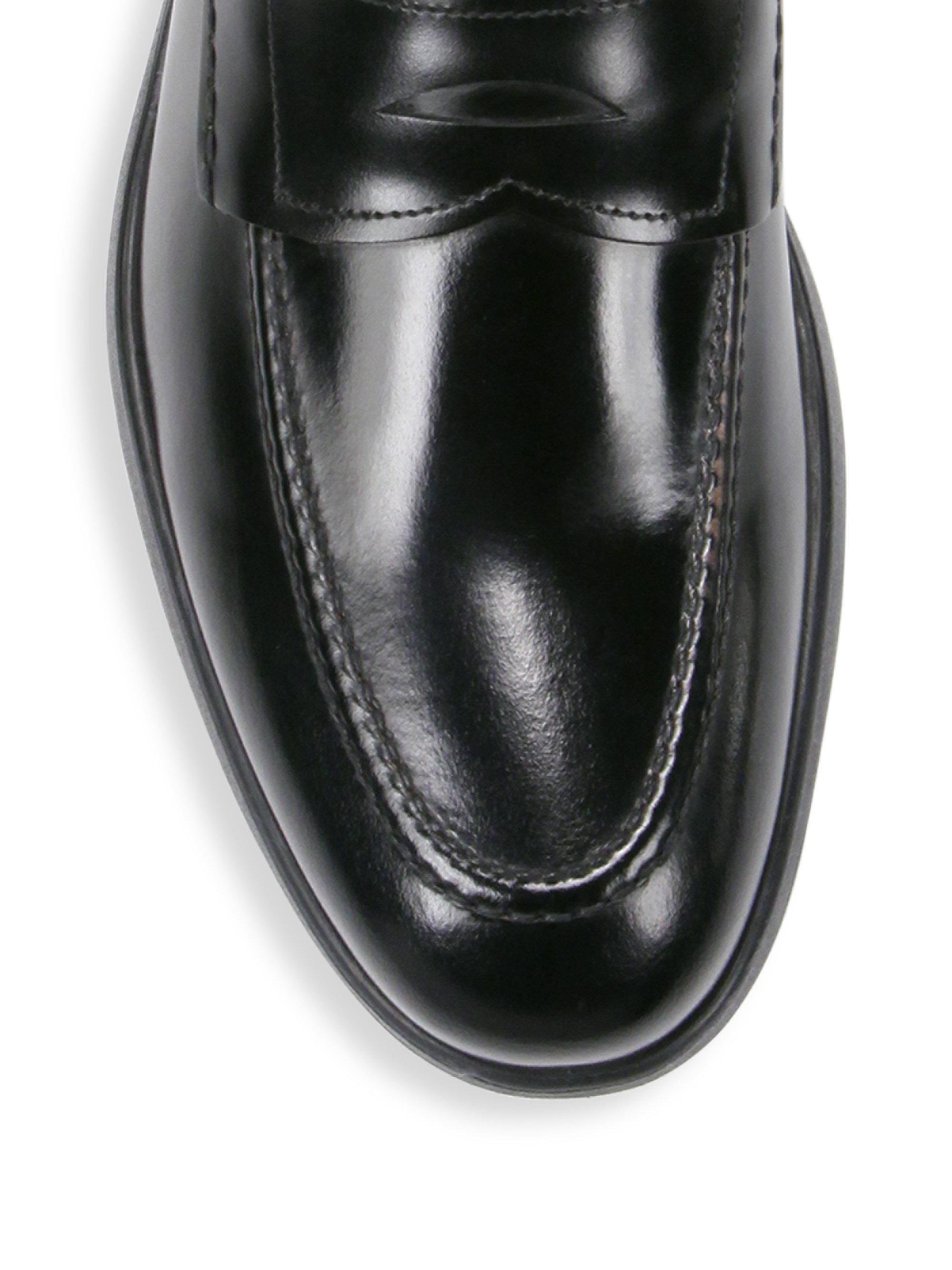 lucky brand brogan loafer black