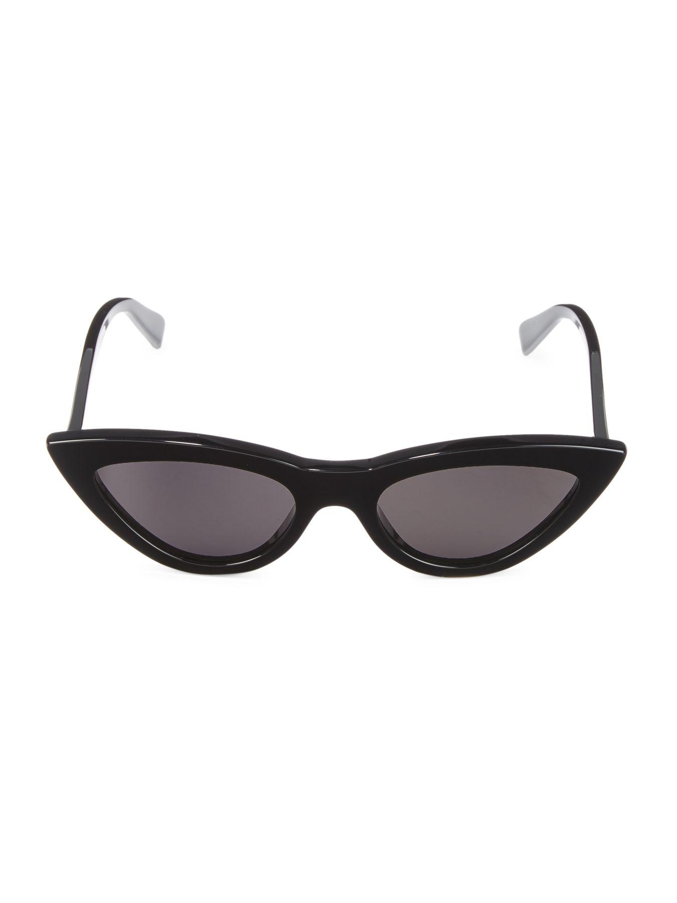 Celine 56mm Exaggerated Cat Eye Sunglasses in Black Lyst