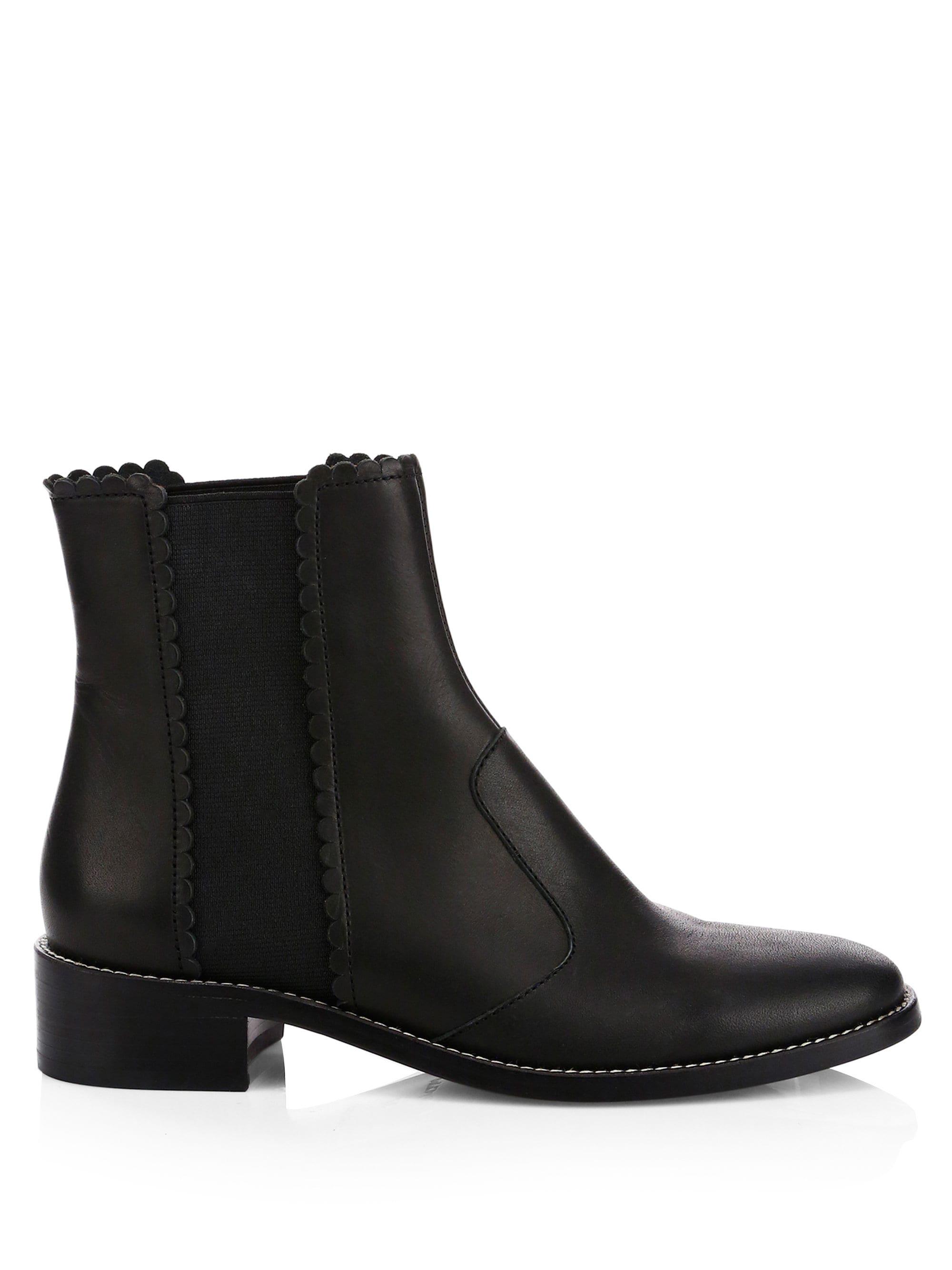 see by chloe chelsea boots