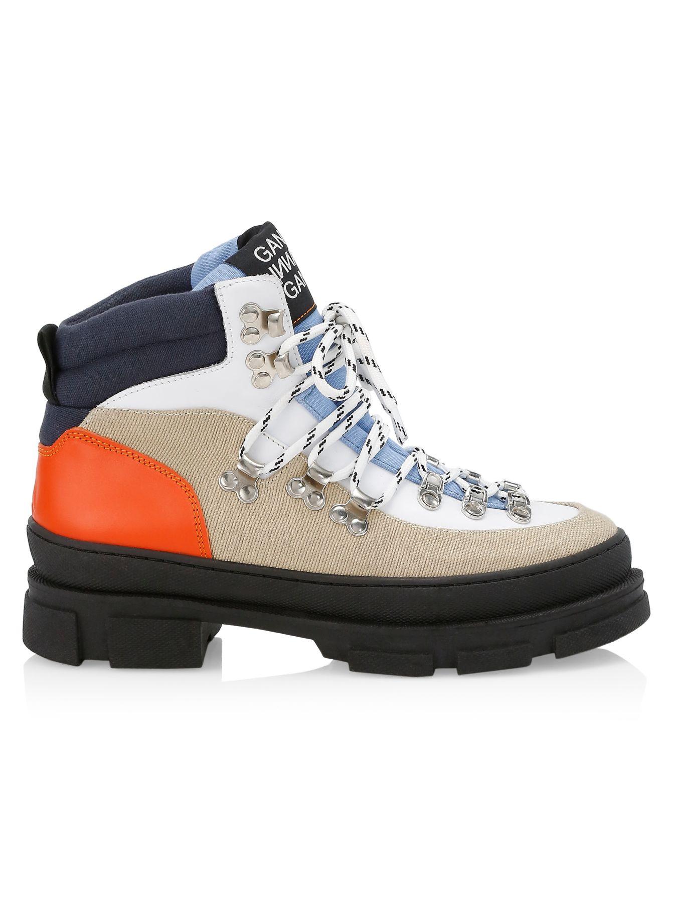 canvas hiking boots
