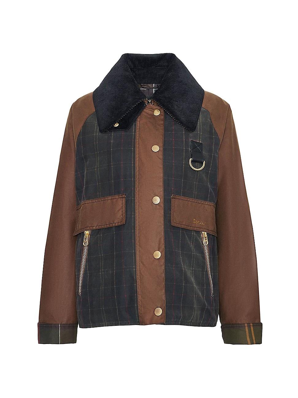 Barbour Premium Catton Waxed Cotton Jacket in Black Lyst