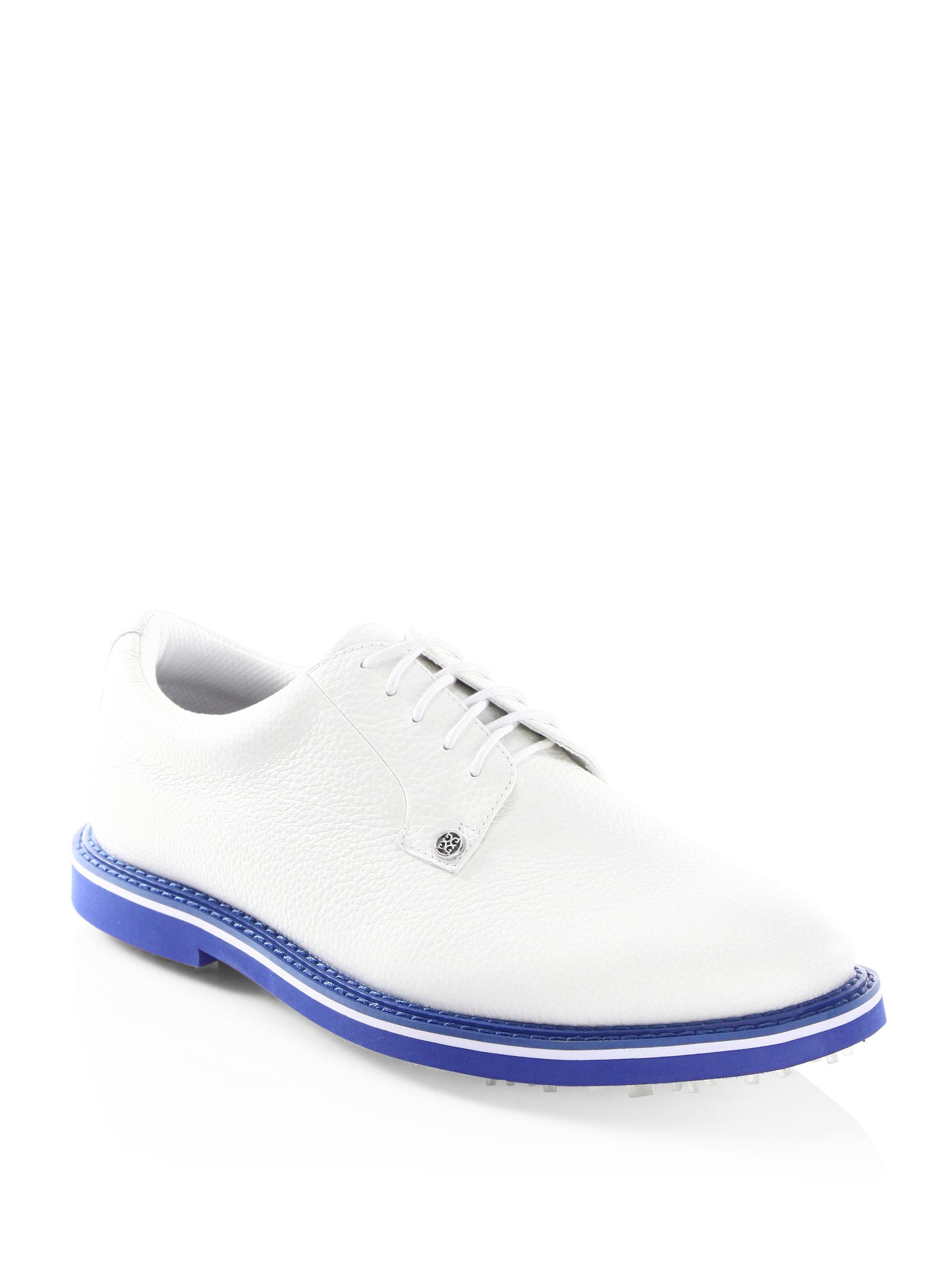 G/FORE Gallivanter Leather Golf Shoes in Blue for Men Lyst