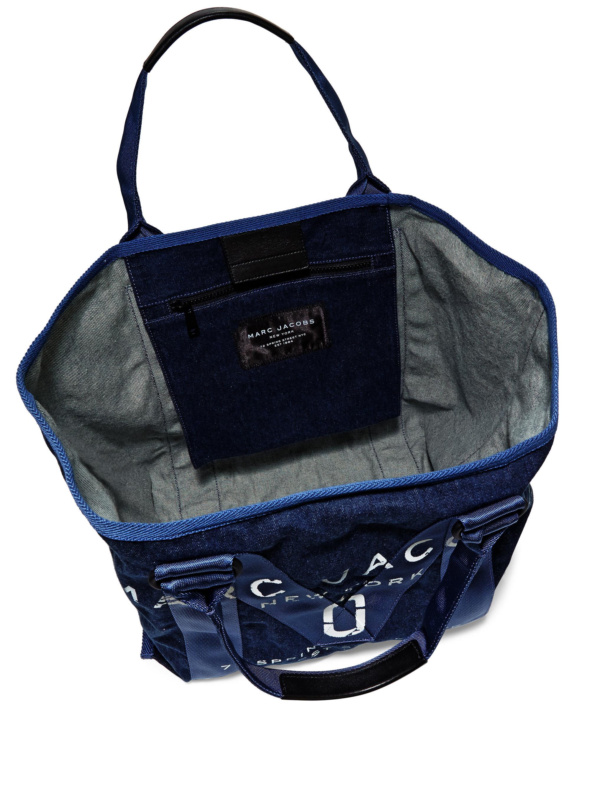 marc jacobs mini tote bag denim