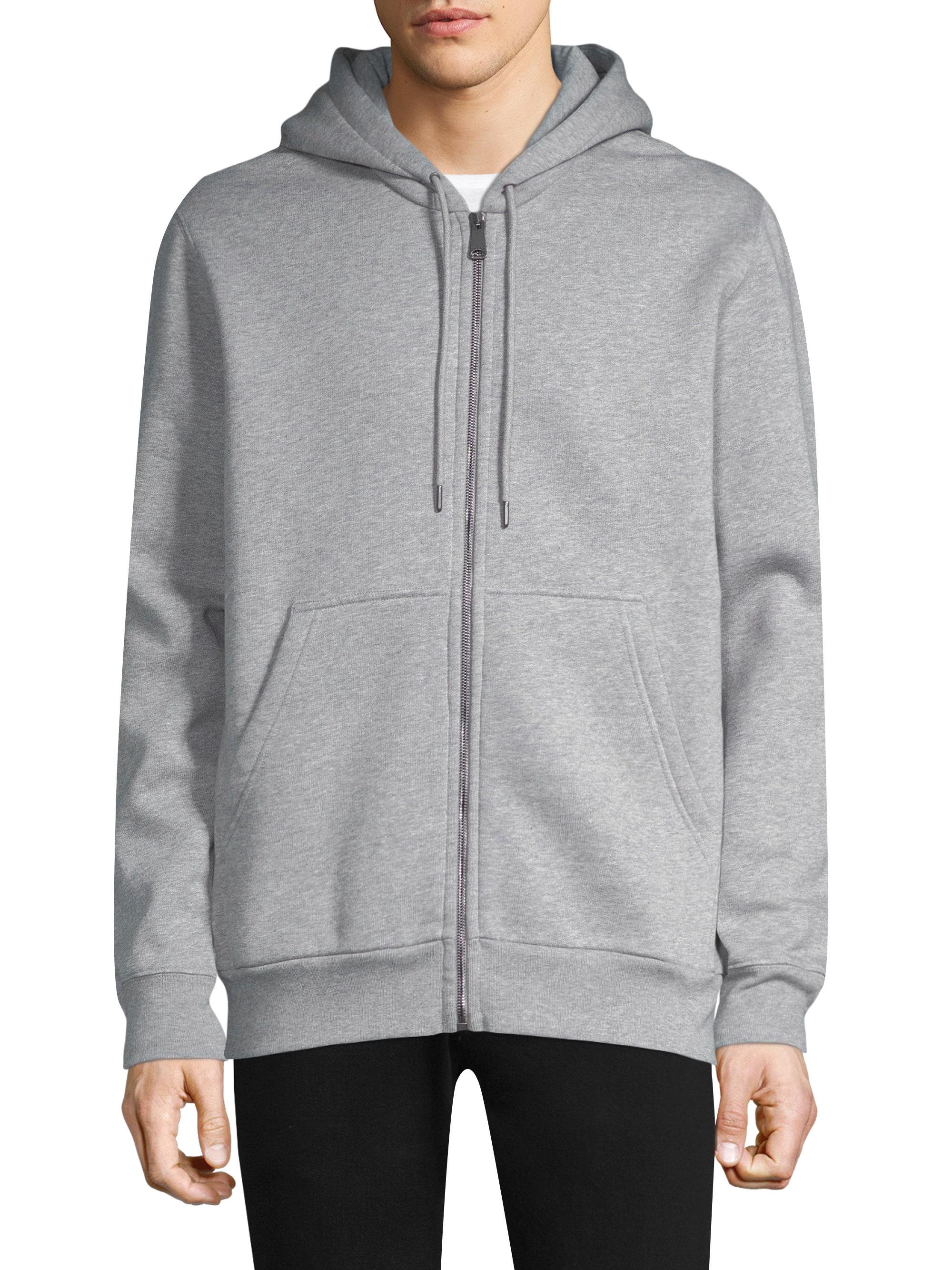 pale grey hoodie