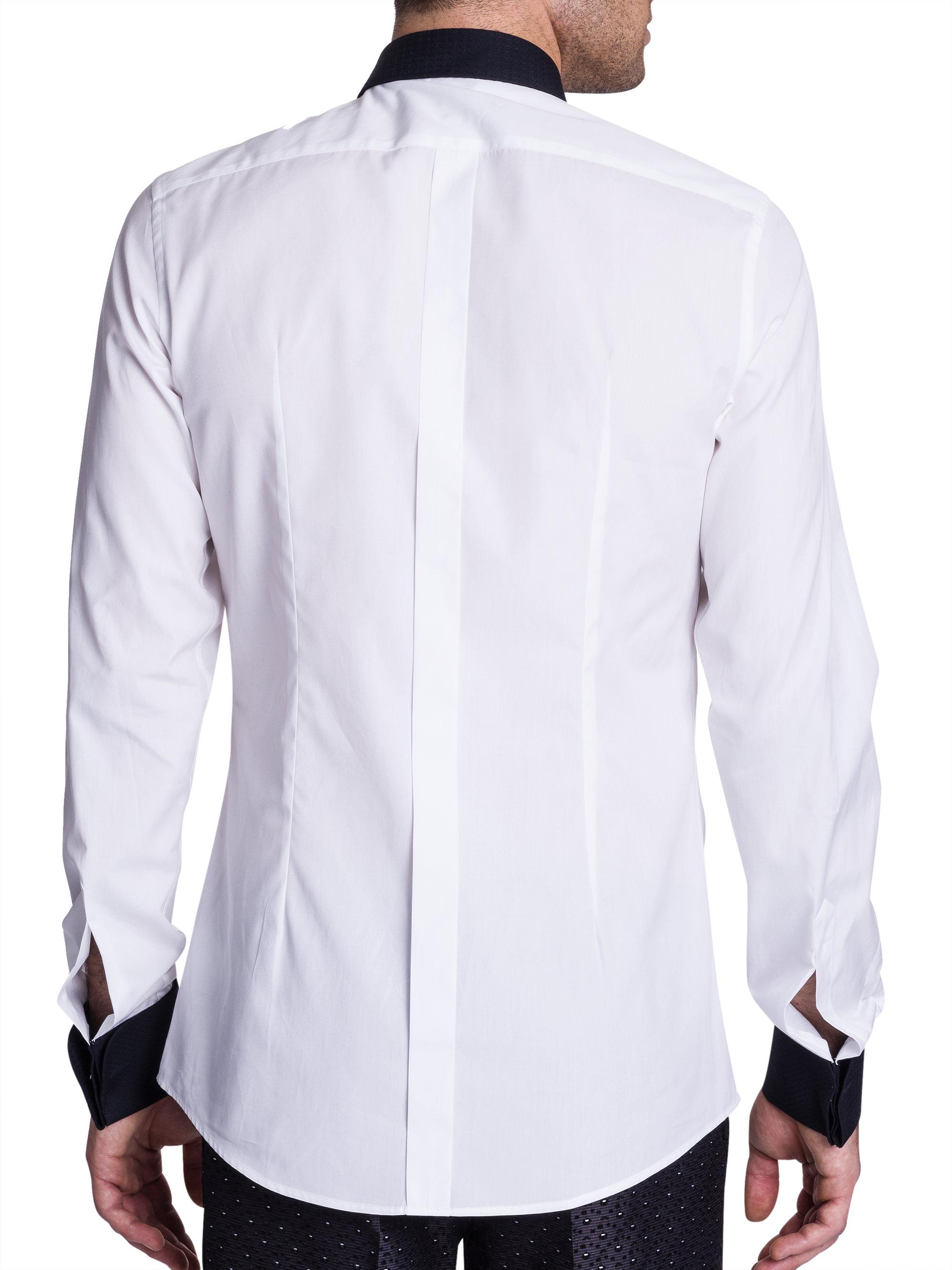 Dolce & gabbana Western Tuxedo Shirt in White for Men | Lyst