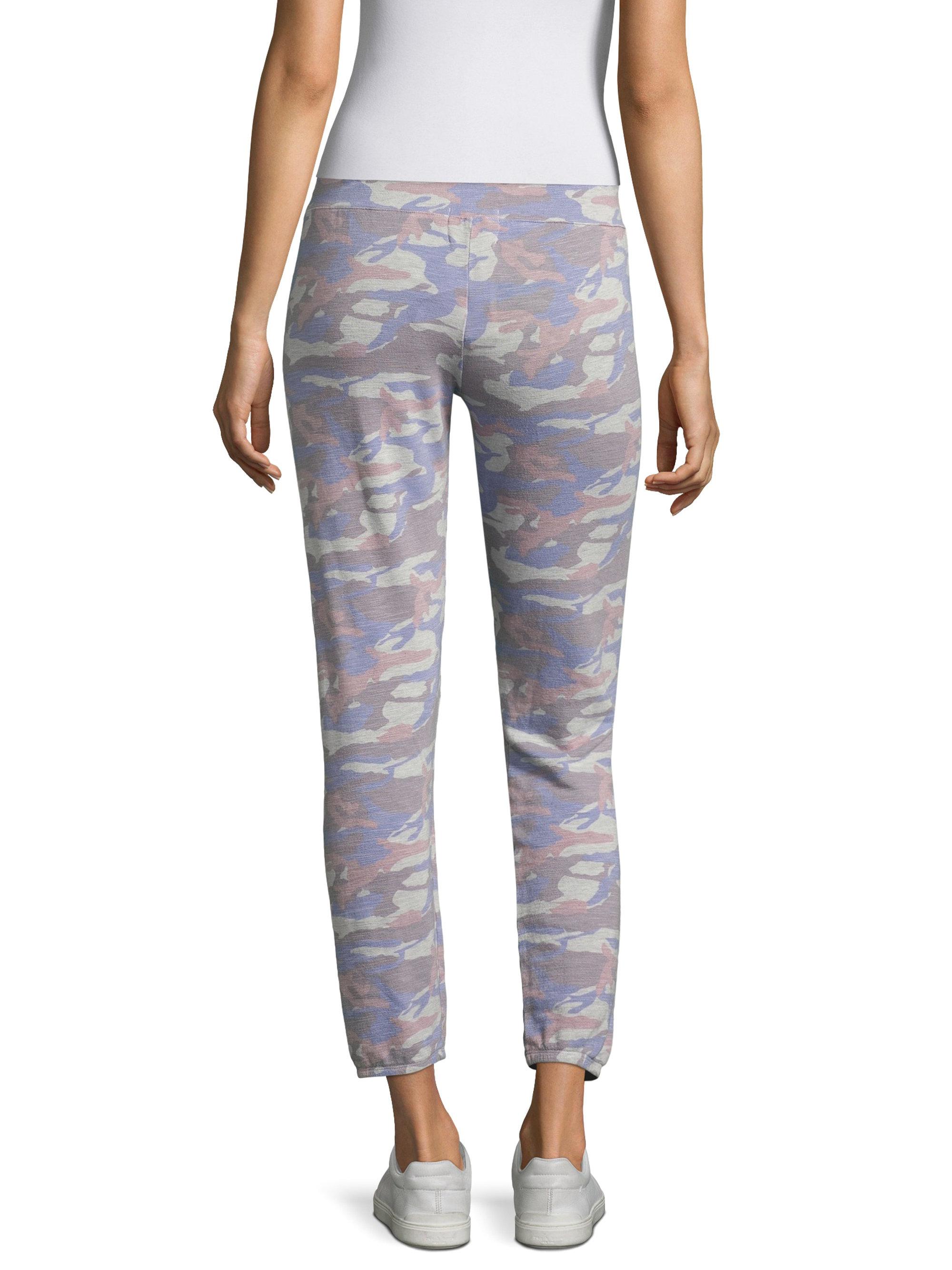 monrow star print sweatpants
