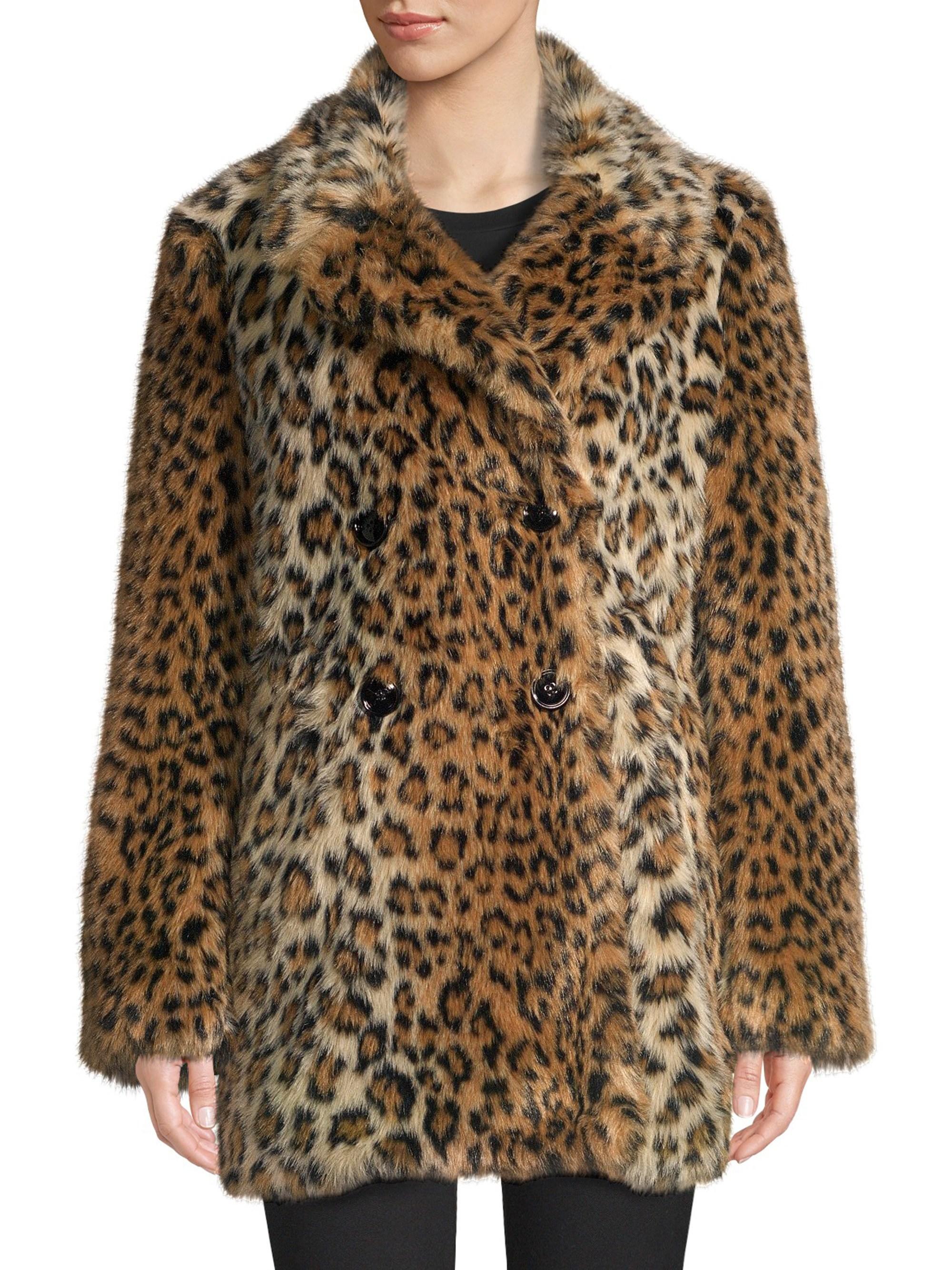 joie leopard coat